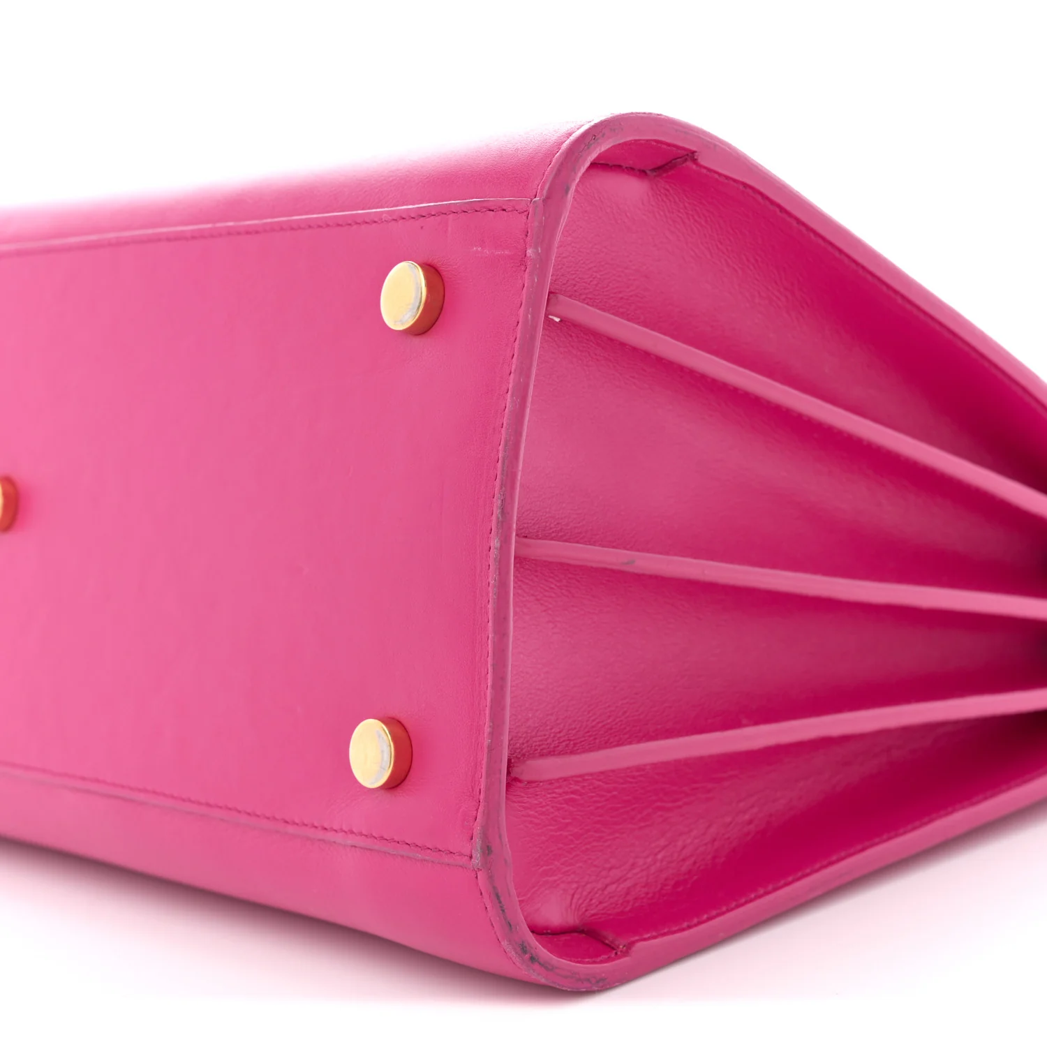 Calfskin Small Sac De Jour Lipstick Fuchsia - Image 21