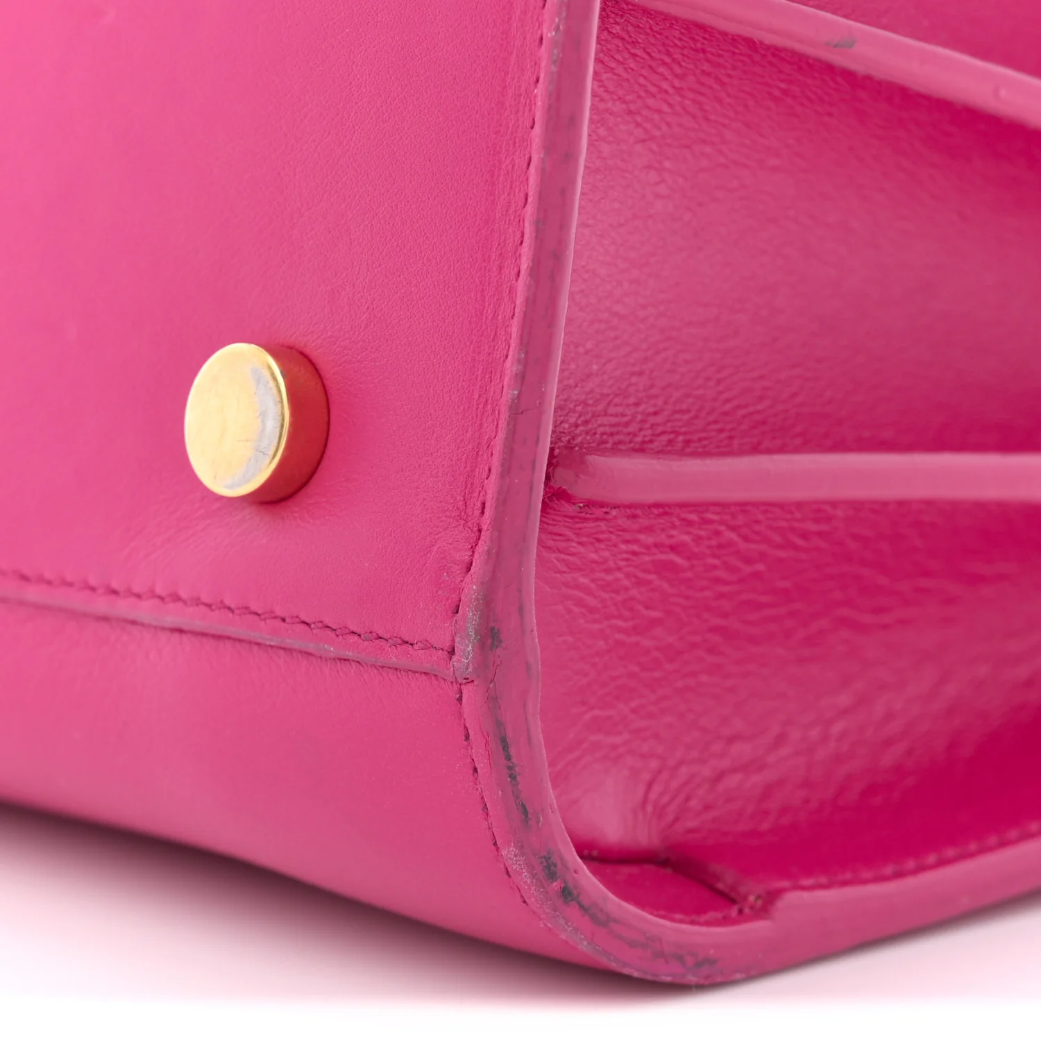Calfskin Small Sac De Jour Lipstick Fuchsia - Image 29
