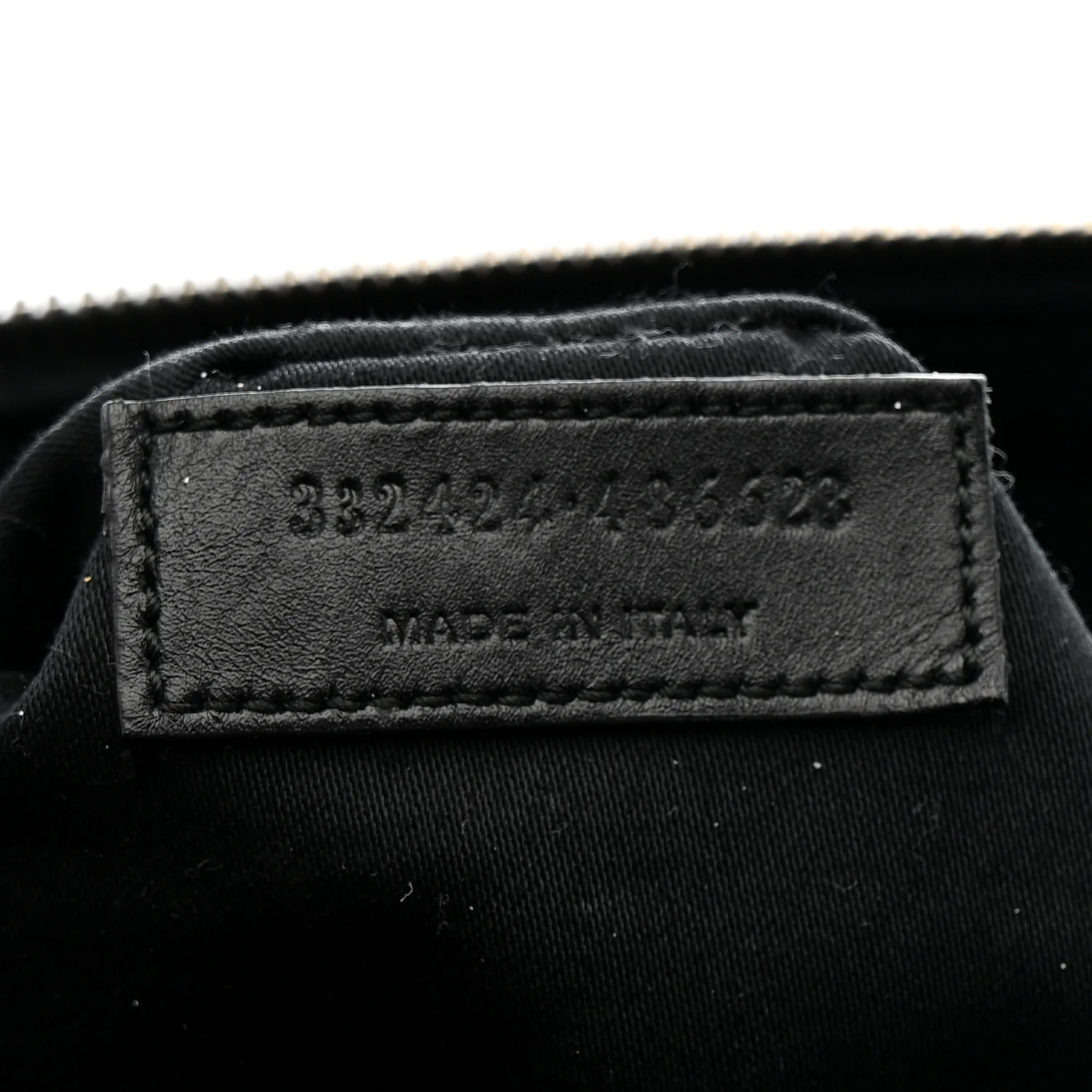 Calfskin Studded Classic Duffle 6 Black - Image 7