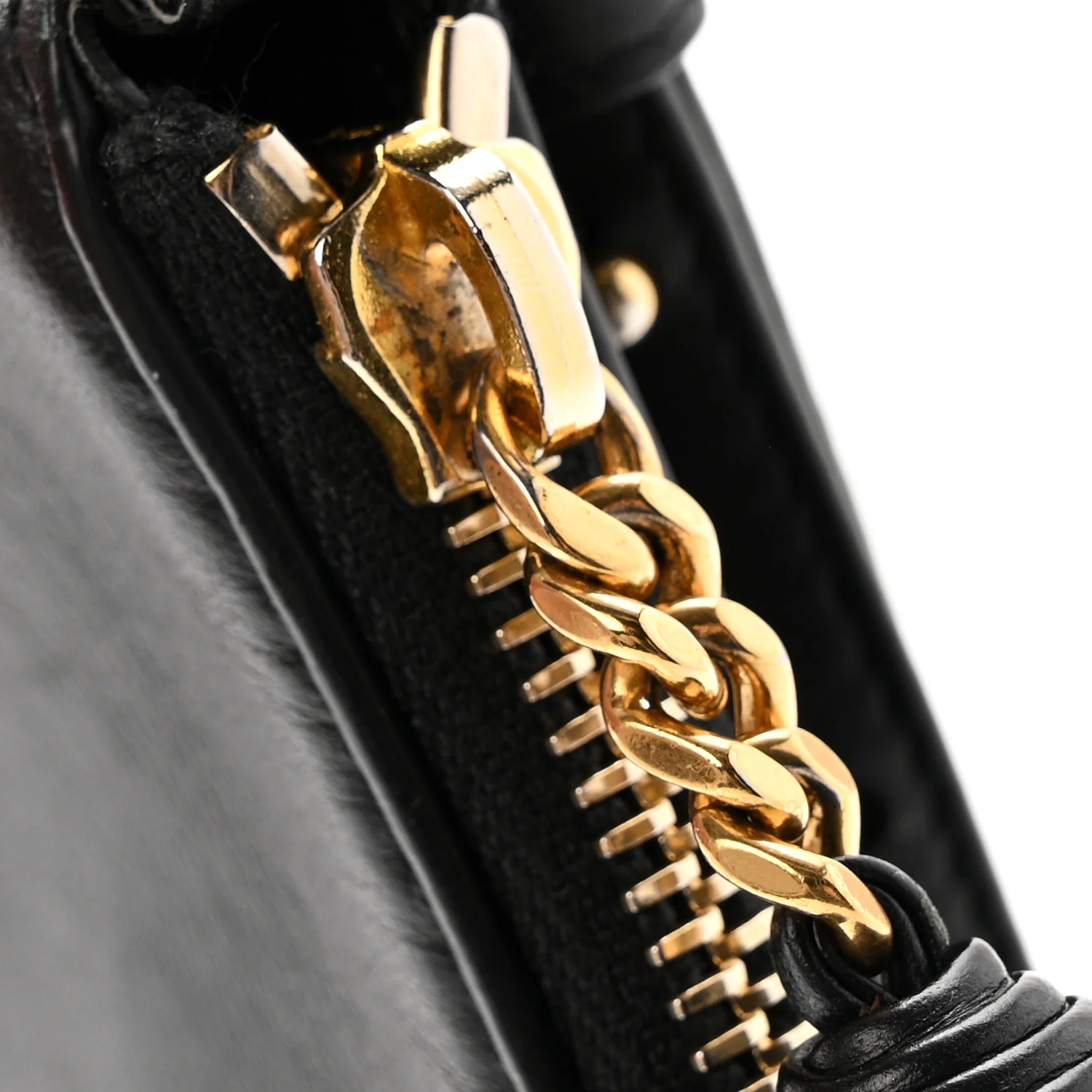 Calfskin Teen Monogram Crossbody Bag Black - Image 13