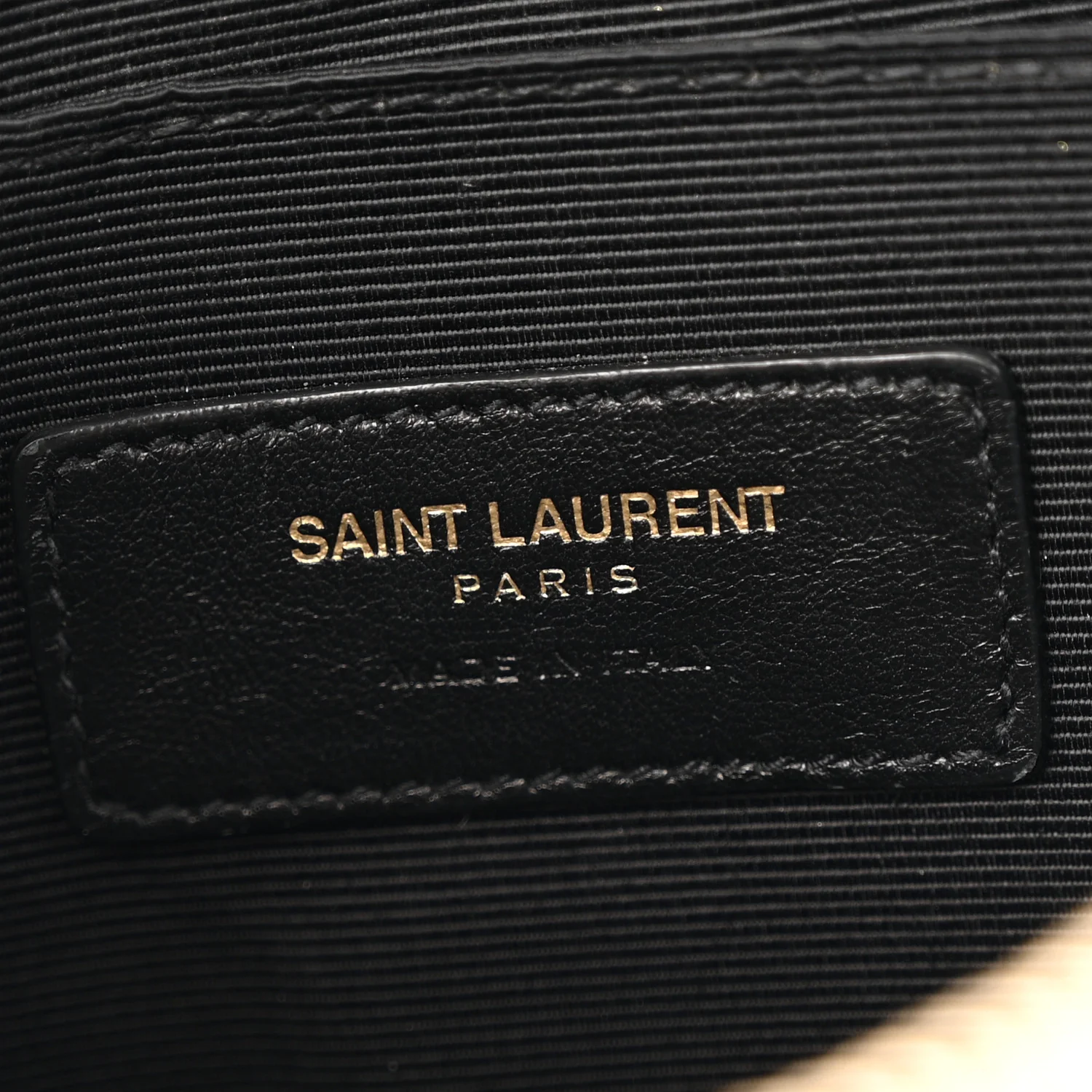 Calfskin Teen Monogram Crossbody Bag Black - Image 6