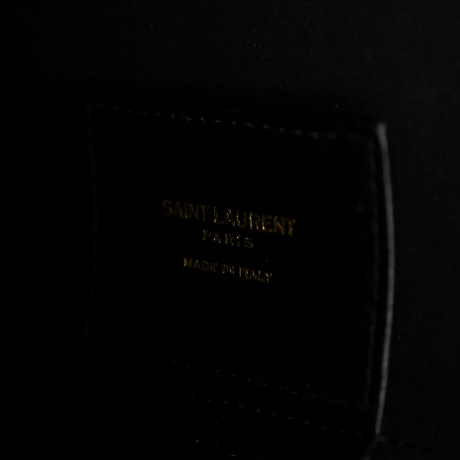 Calfskin Toy Shopping Tote Black - Image 6