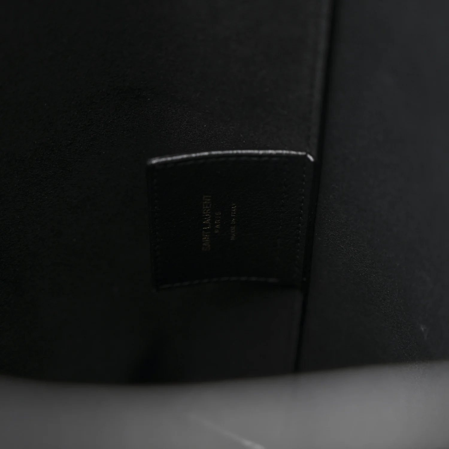Calfskin Toy Shopping Tote Black - Image 6