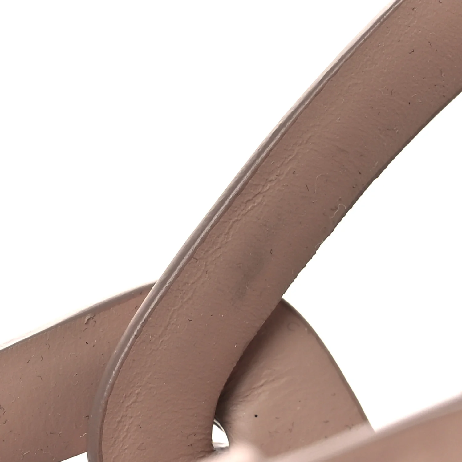 Calfskin Tribute 105 Platform Sandals 37 Nude - Image 12