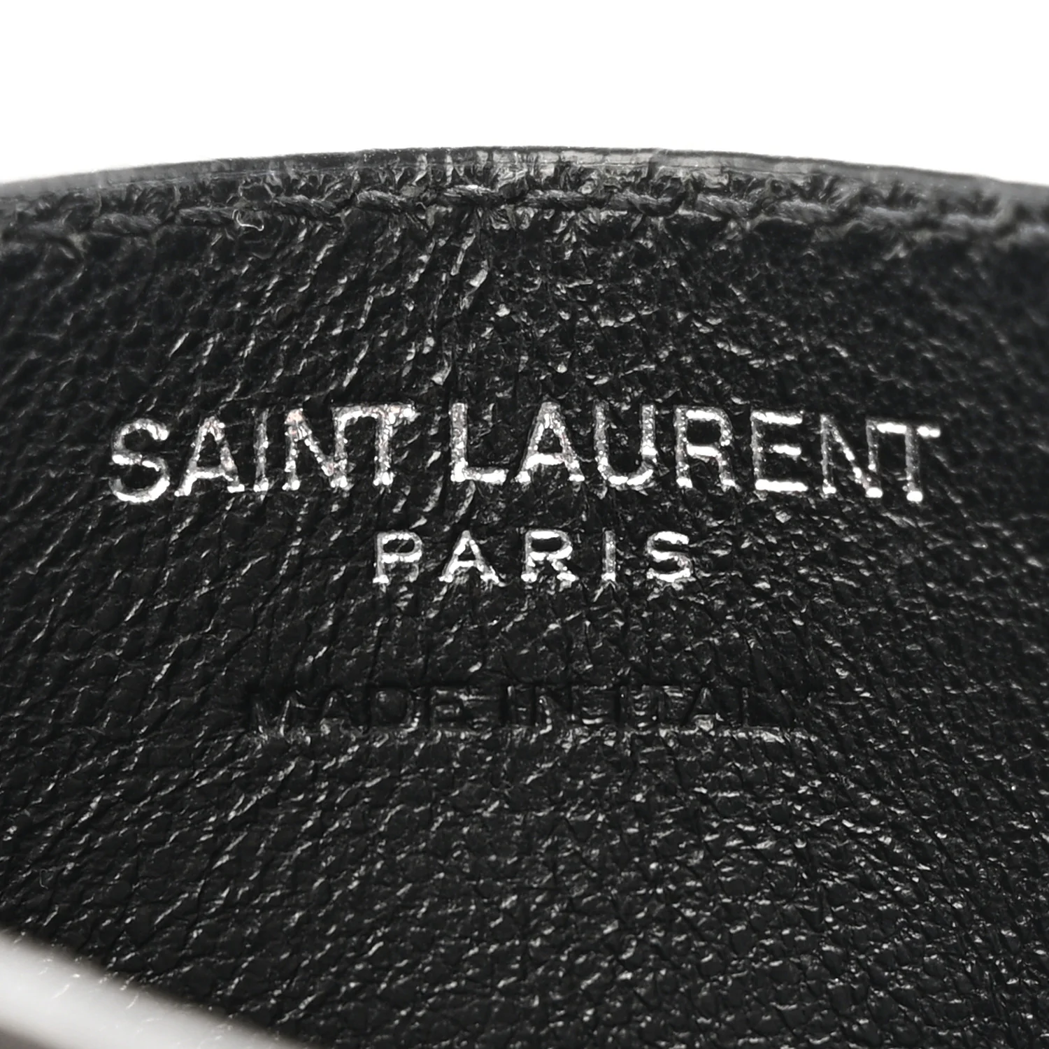 Calfskin Y Quilted Monogram LouLou Credit Card Case Black - Image 6