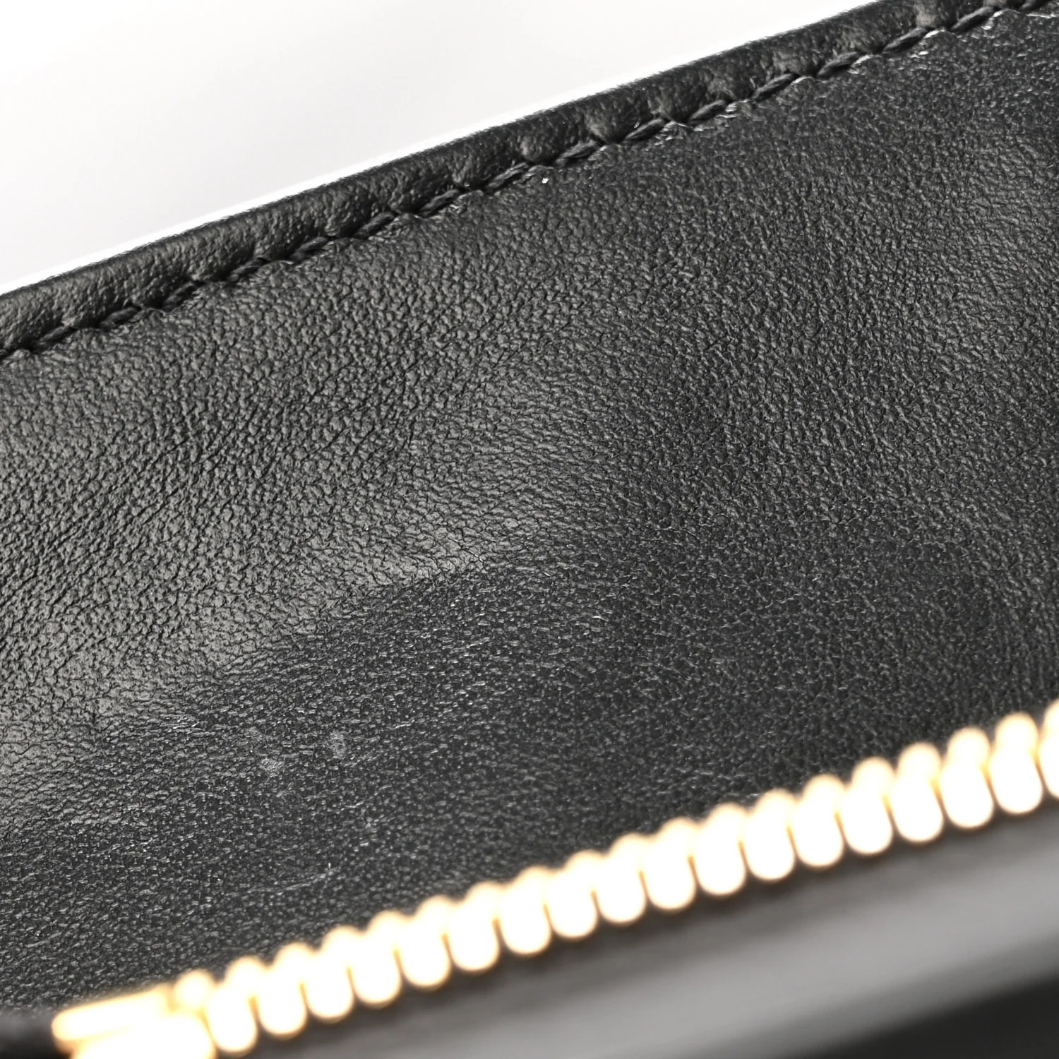 Calfskin Y Quilted Monogram Medium Loulou Chain Satchel Black - Image 17