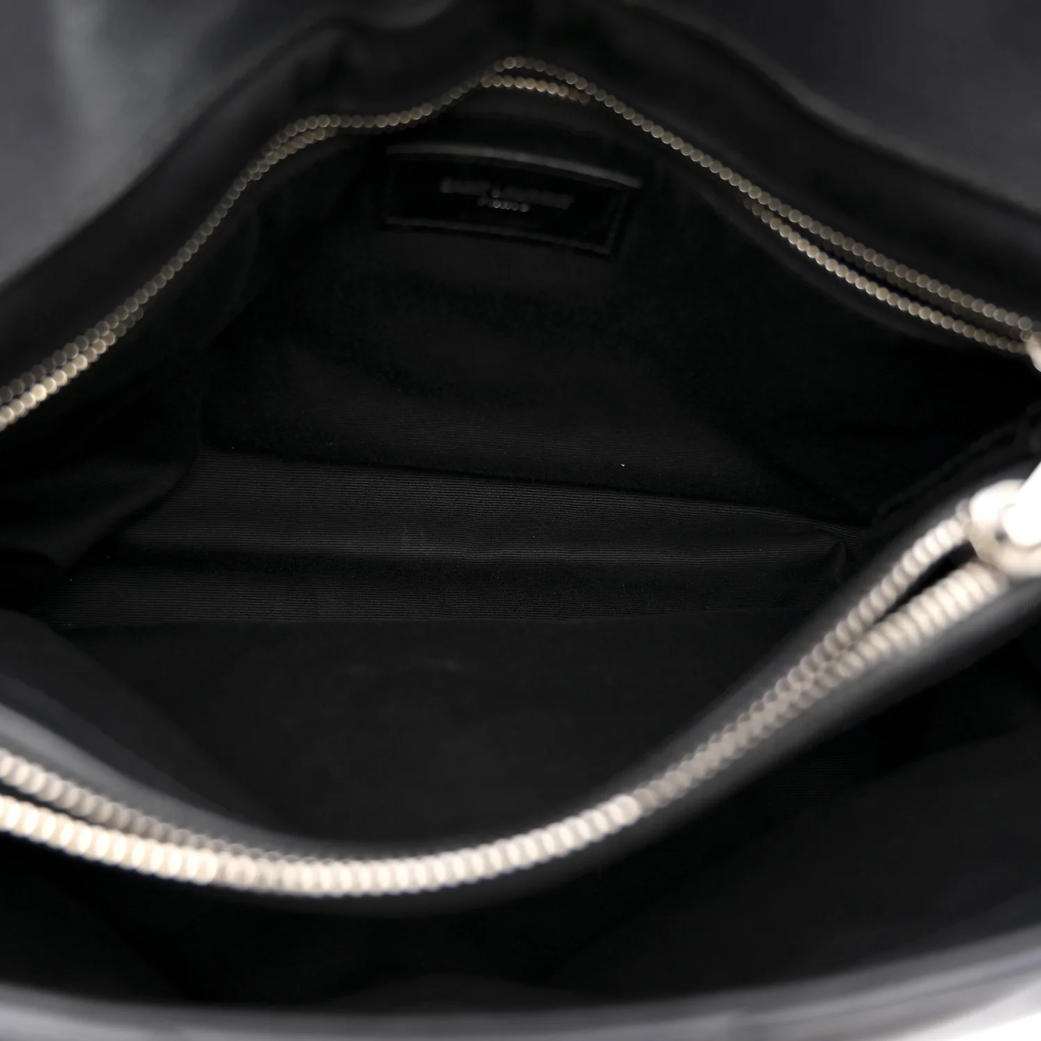 Calfskin Y Quilted Monogram Medium Loulou Chain Satchel Storm - Image 6