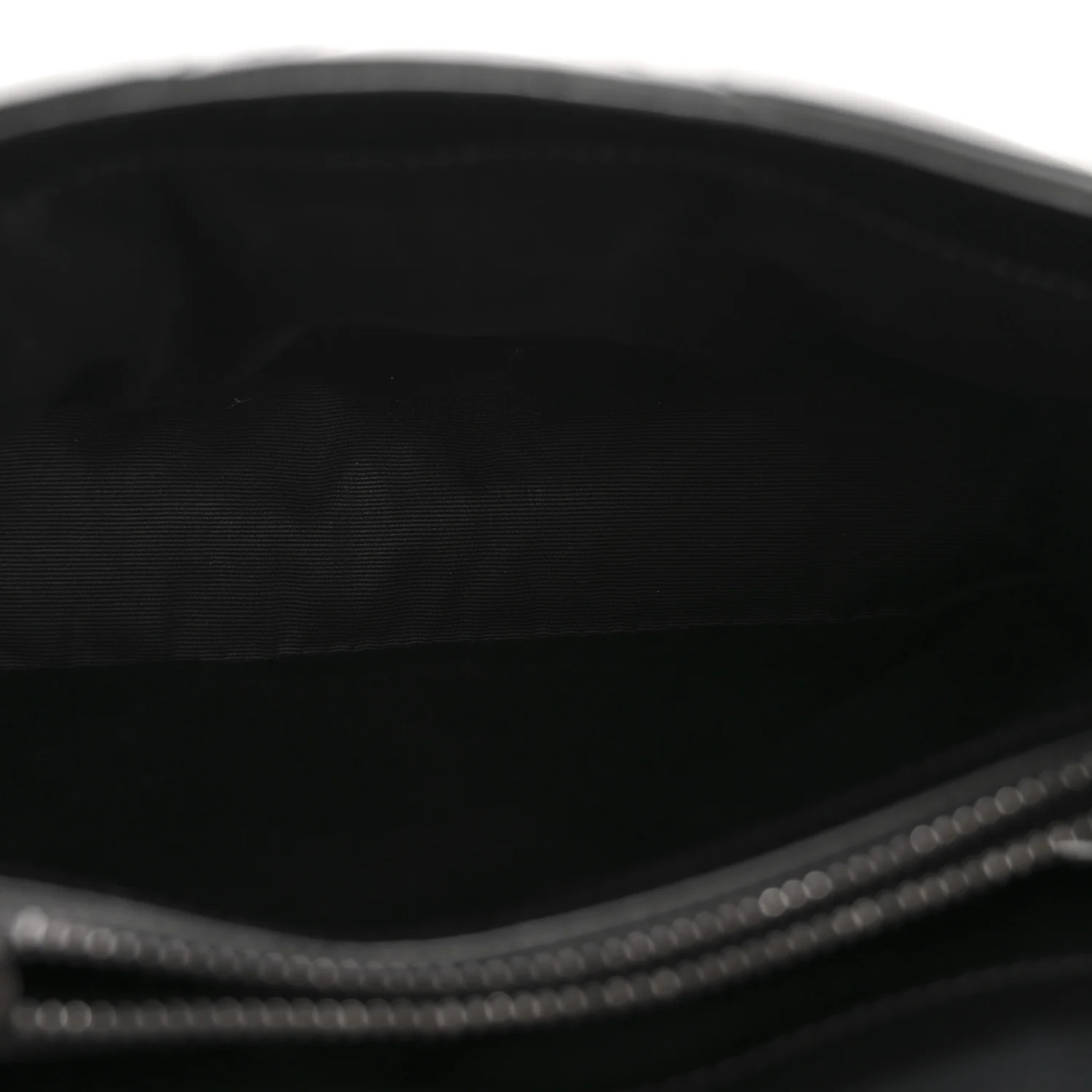 Calfskin Y Quilted Monogram Monochrome Small Loulou Chain Satchel Black - Image 5