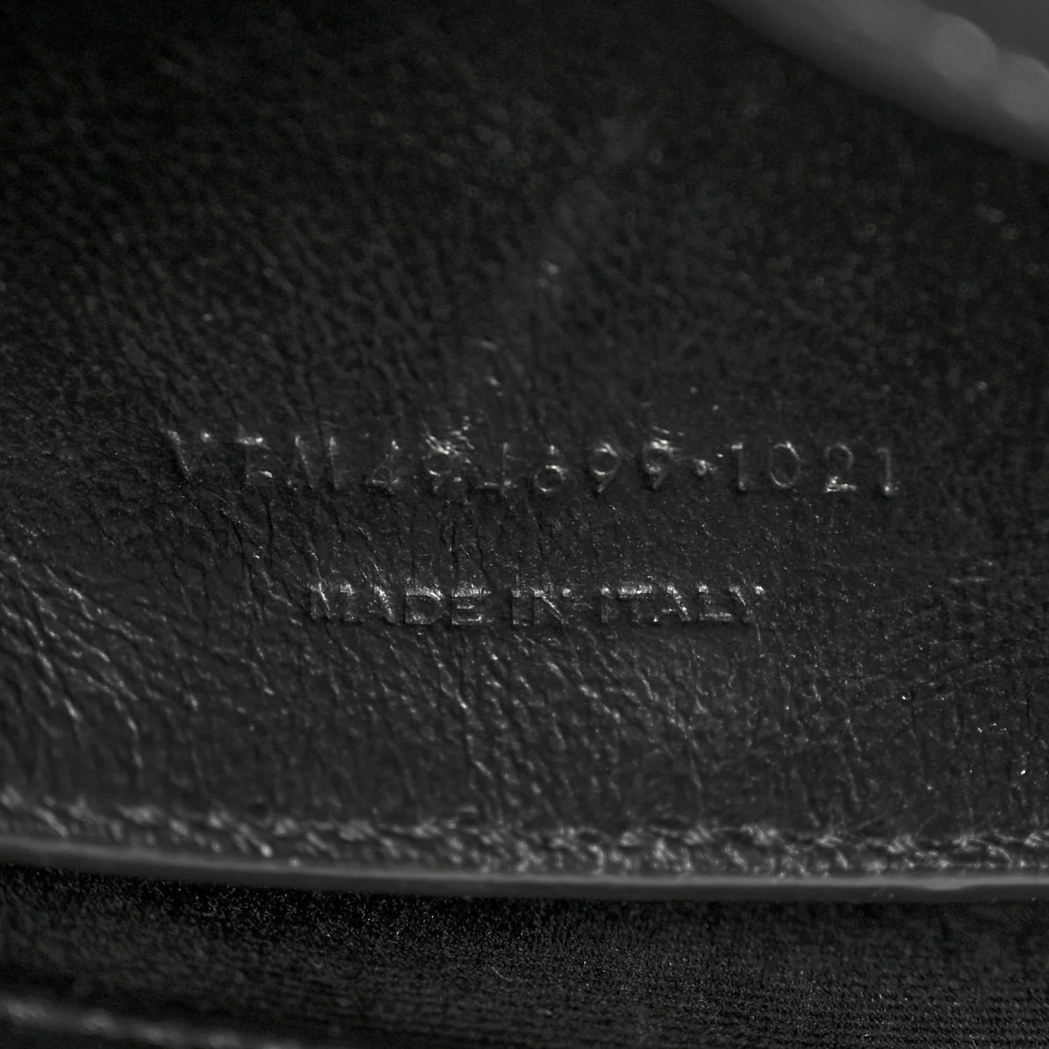 Calfskin Y Quilted Monogram Monochrome Small Loulou Chain Satchel Black - Image 7