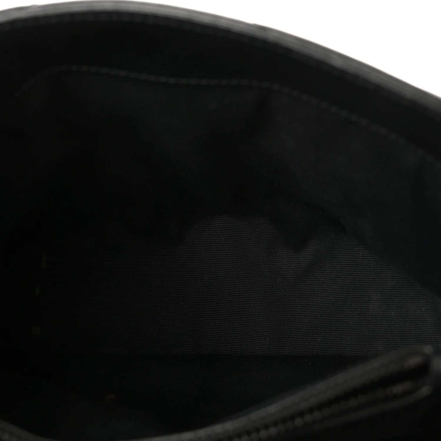 Calfskin Y Quilted Monogram Monochrome Small Loulou Chain Satchel Black - Image 5
