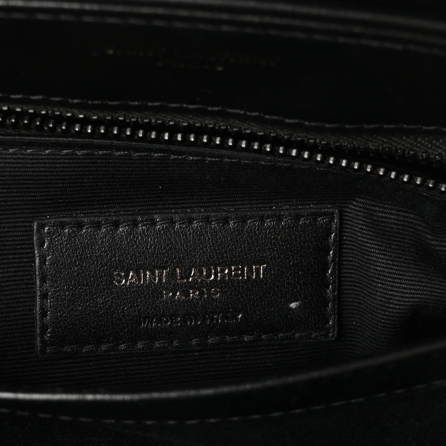 Calfskin Y Quilted Monogram Monochrome Toy Loulou Crossbody Bag Black - Image 11