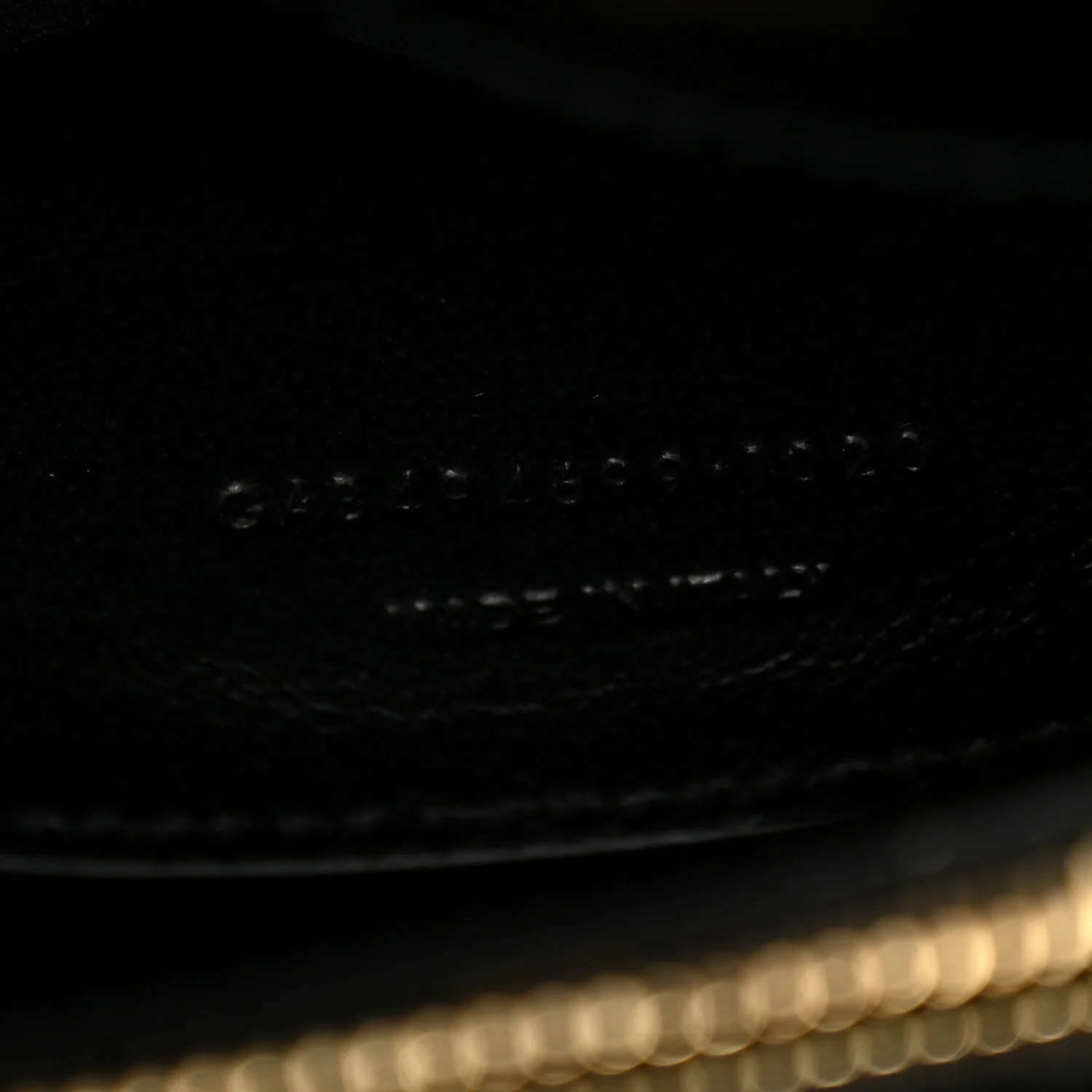 Calfskin Y Quilted Monogram Small Loulou Chain Satchel Black - Image 7