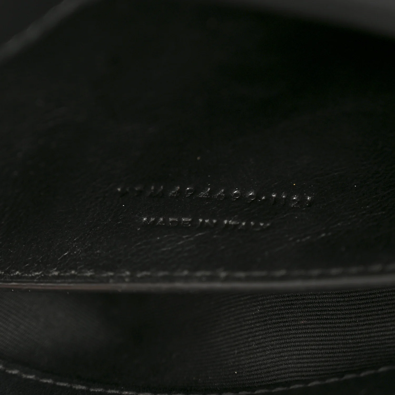 Calfskin Y Quilted Monogram Small Loulou Chain Satchel Black - Image 7