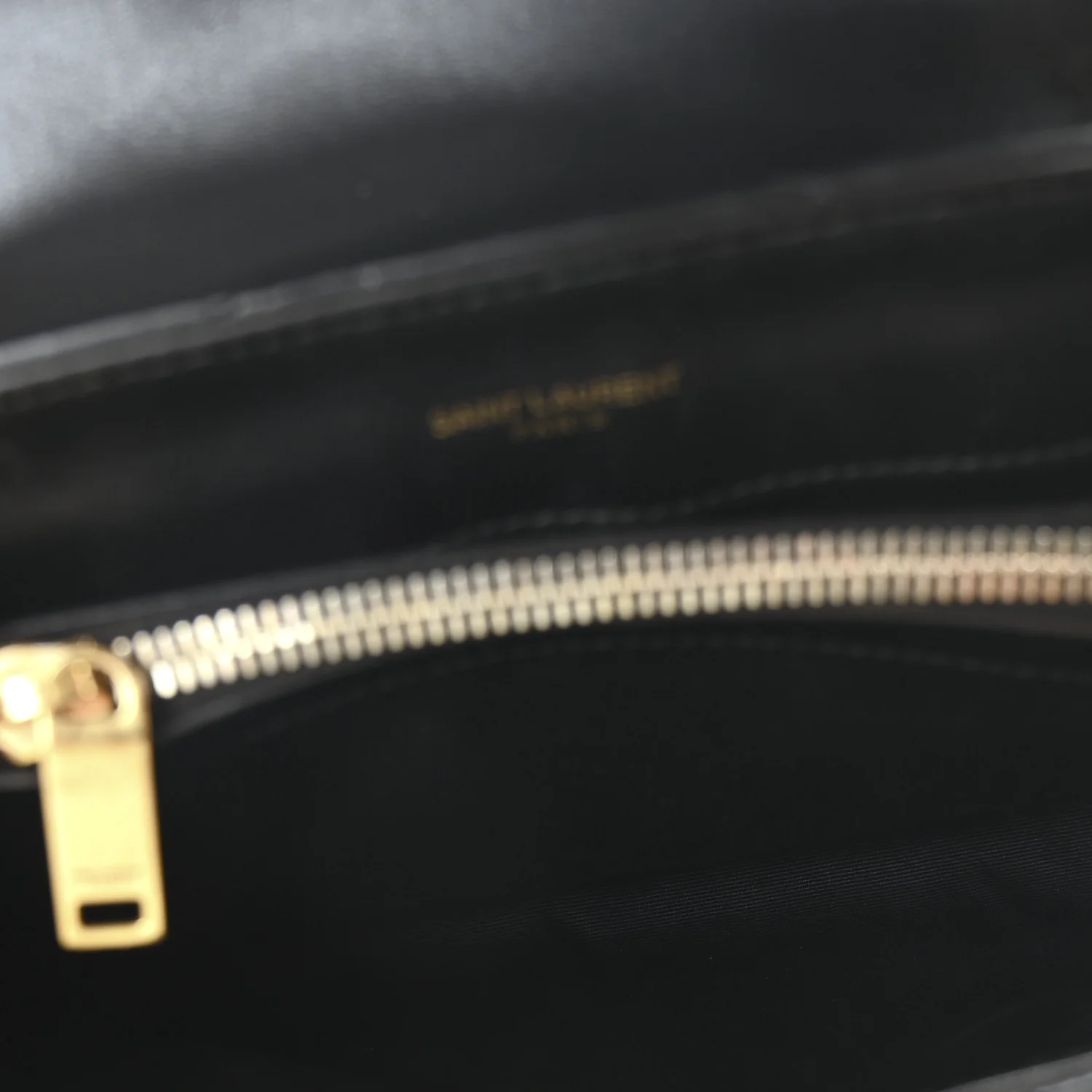 Calfskin Y Quilted Monogram Small Loulou Chain Satchel Black - Image 5
