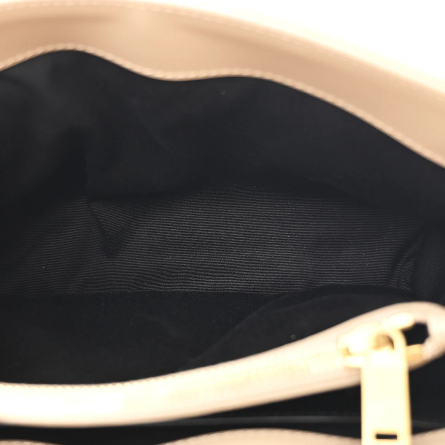Calfskin Y Quilted Monogram Small Loulou Chain Satchel Dark Beige - Image 5