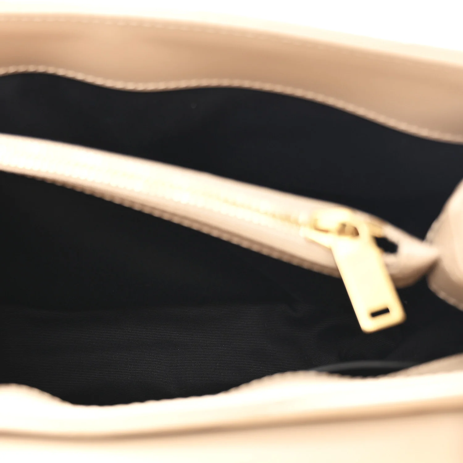 Calfskin Y Quilted Monogram Small Loulou Chain Satchel Dark Beige - Image 6