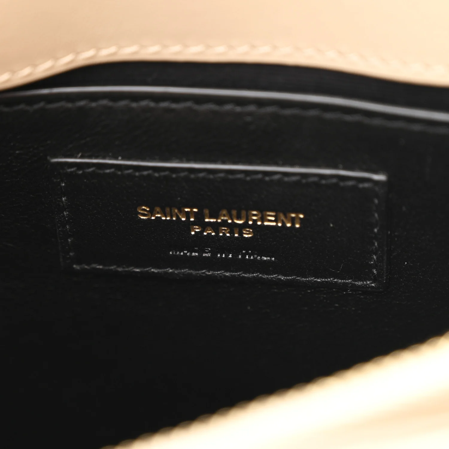 Calfskin Y Quilted Monogram Small Loulou Chain Satchel Dark Beige - Image 7