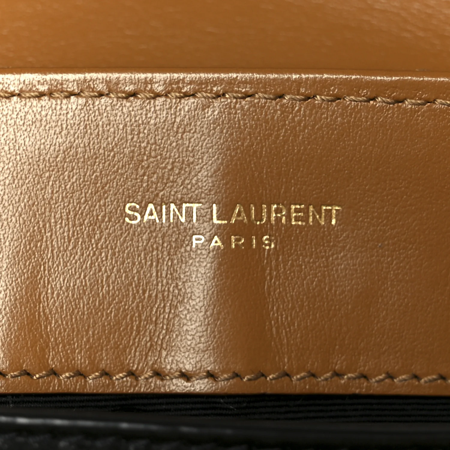 Calfskin Y Quilted Monogram Small Loulou Chain Satchel Dark Natural - Image 7
