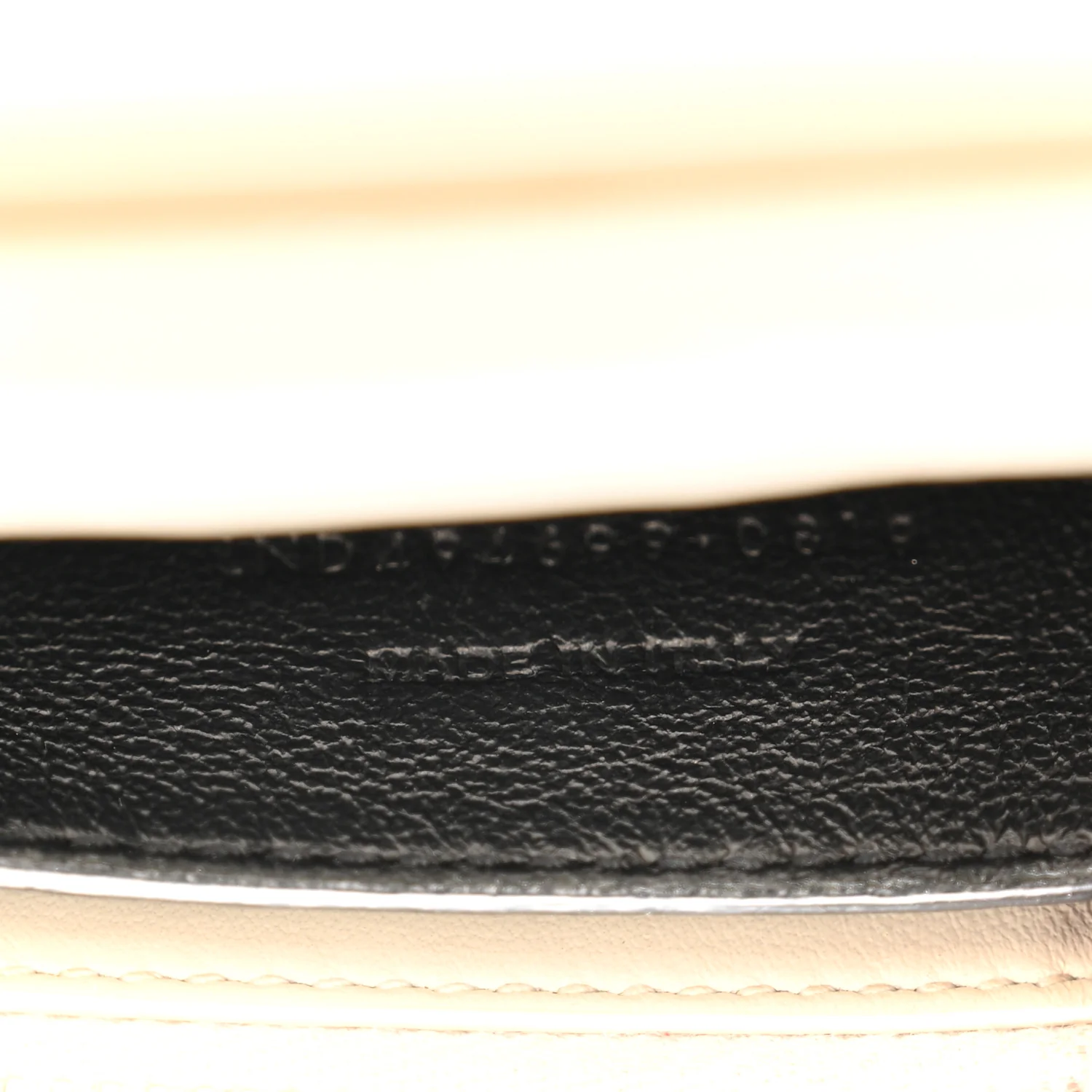 Calfskin Y Quilted Monogram Small Loulou Chain Satchel Ivory - Image 8