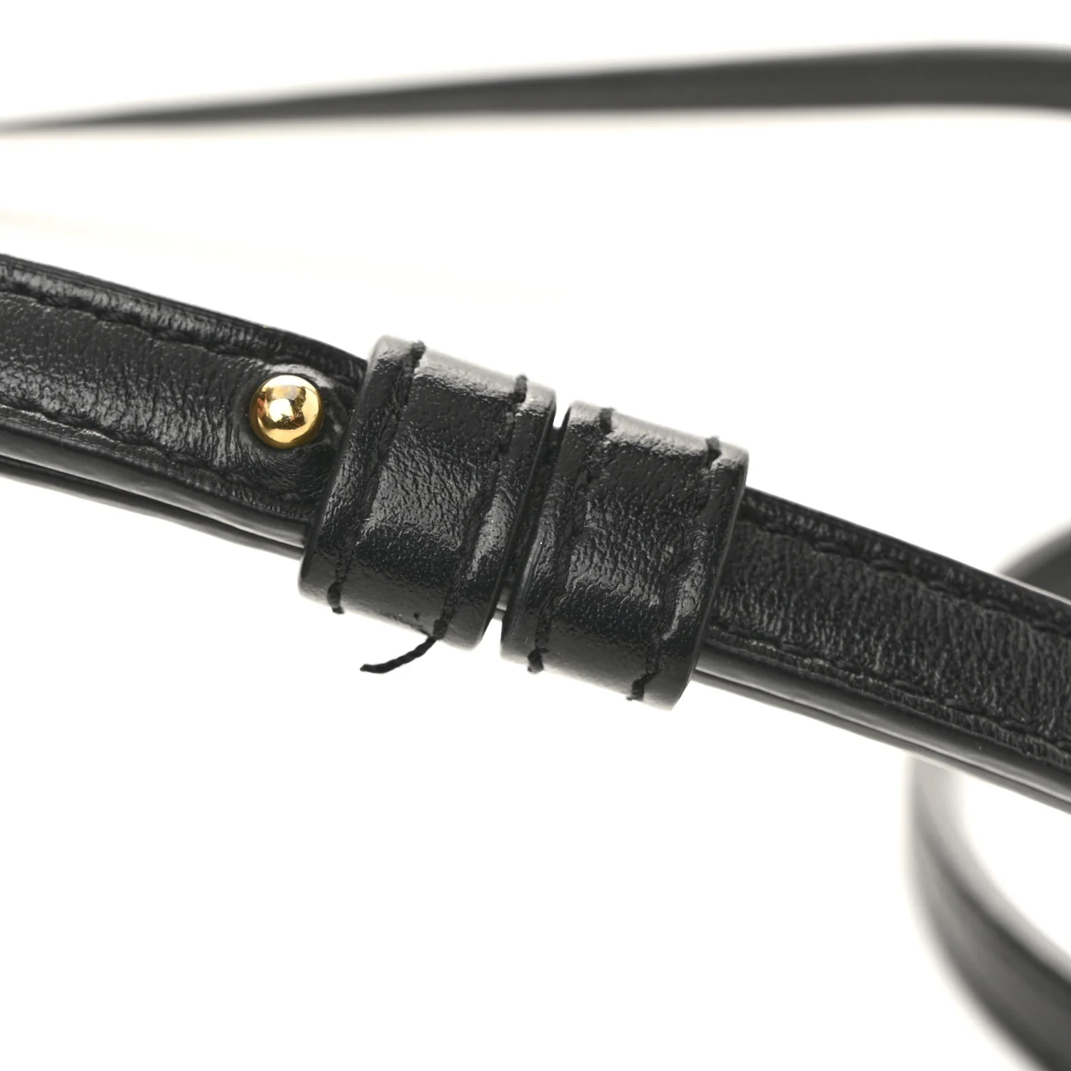 Calfskin Y Quilted Monogram Toy Loulou Crossbody Bag Black - Image 13