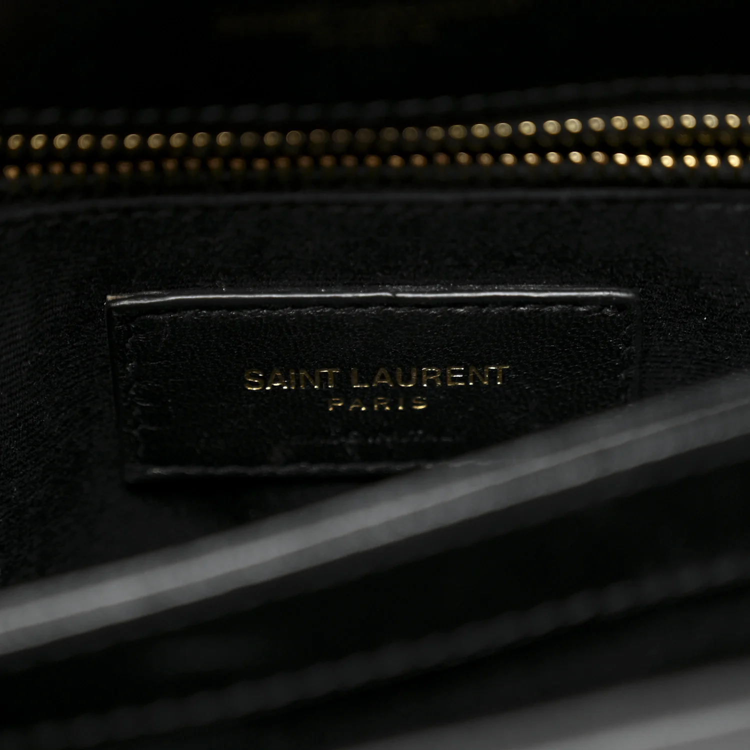Calfskin Y Quilted Monogram Toy Loulou Crossbody Bag Black - Image 6