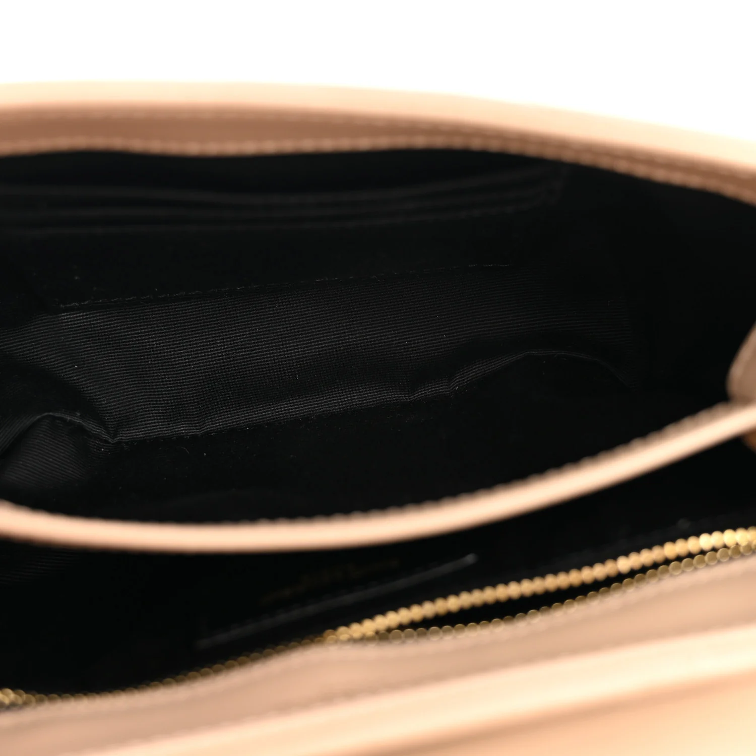 Calfskin Y Quilted Monogram Toy Loulou Crossbody Bag Dark Beige - Image 5