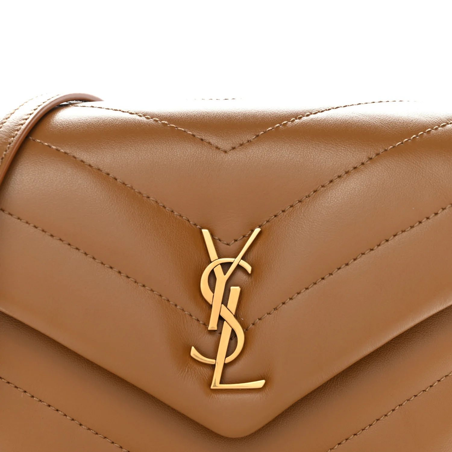 Calfskin Y Quilted Monogram Toy Loulou Satchel Cork - Image 15