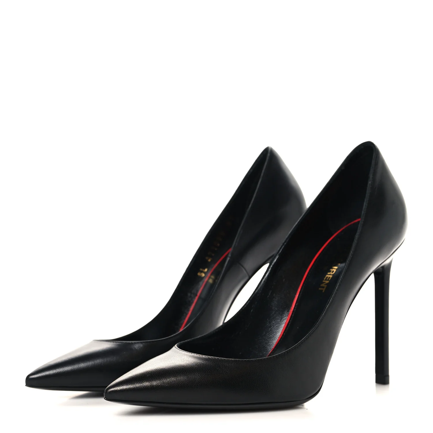 Calfskin Zoe 105 Pumps 37 Black - Image 4