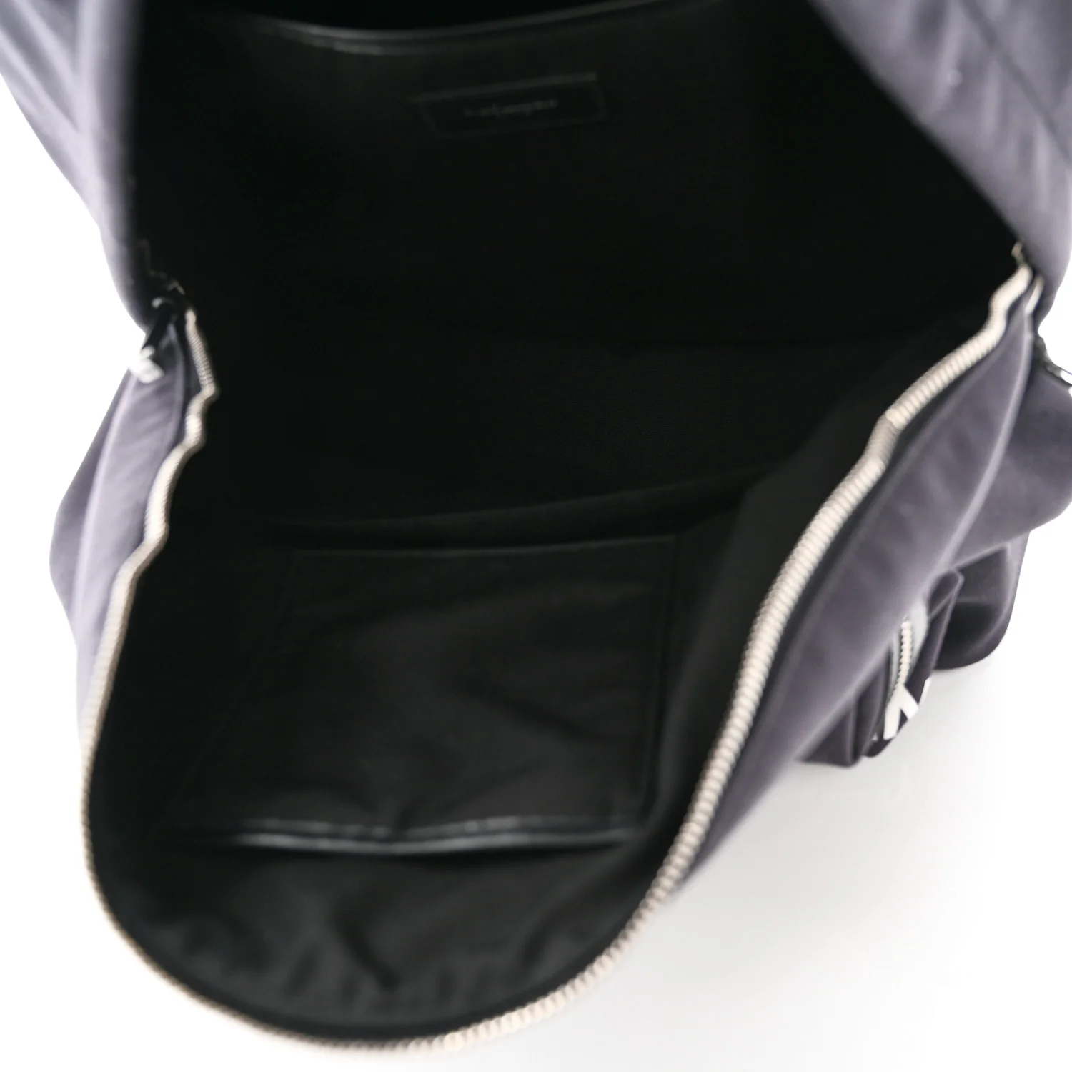 Canvas Logo City Backpack Navy - Image 5