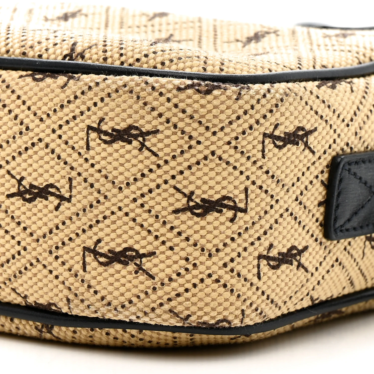 Canvas Monogram All Over Camera Bag Beige - Image 10