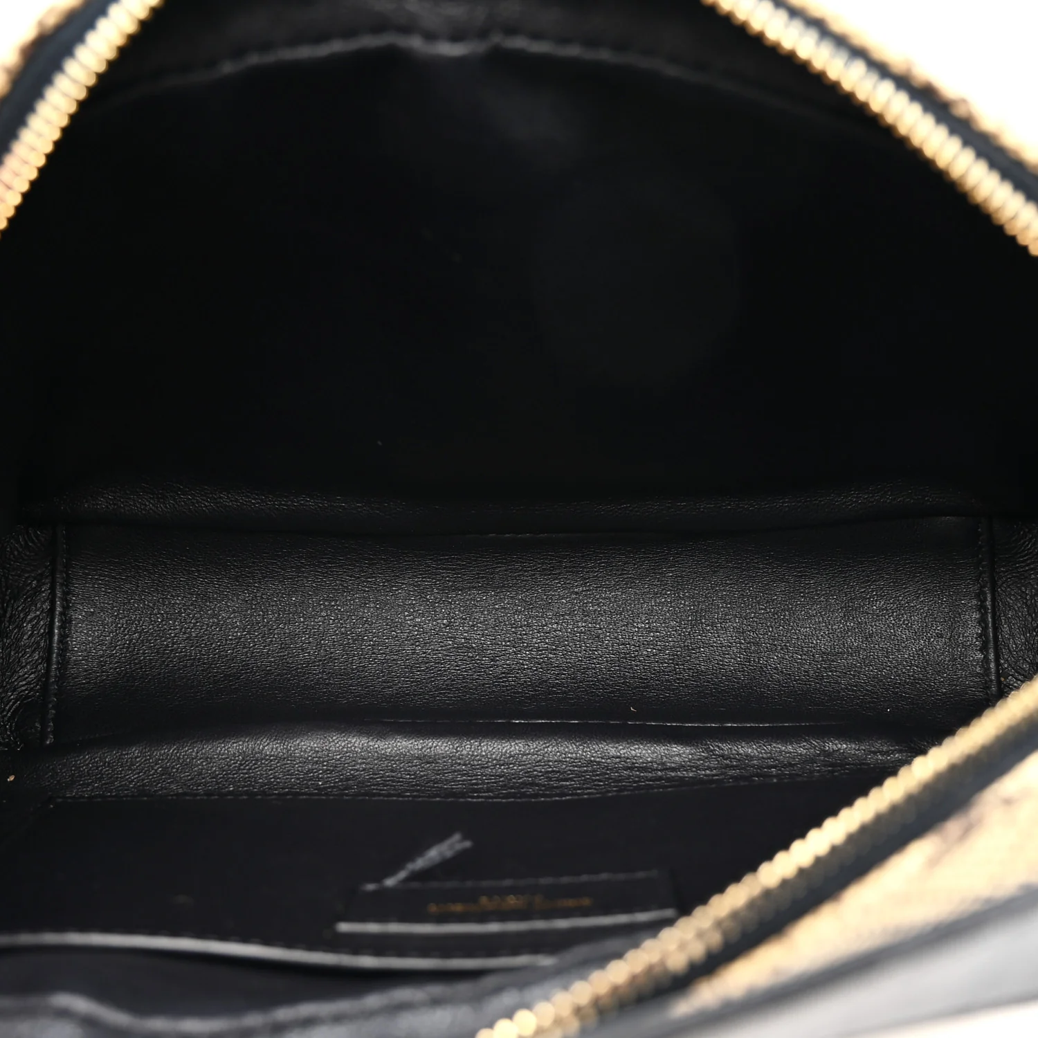 Canvas Monogram All Over Camera Bag Beige - Image 5