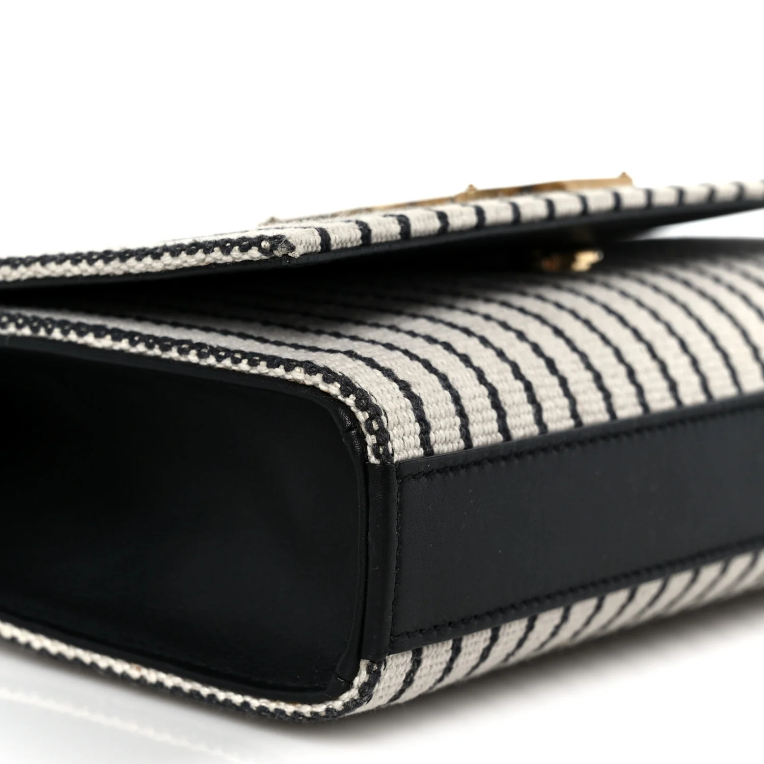 Canvas Small Striped Kate Satchel Grigio Multicolor - Image 10
