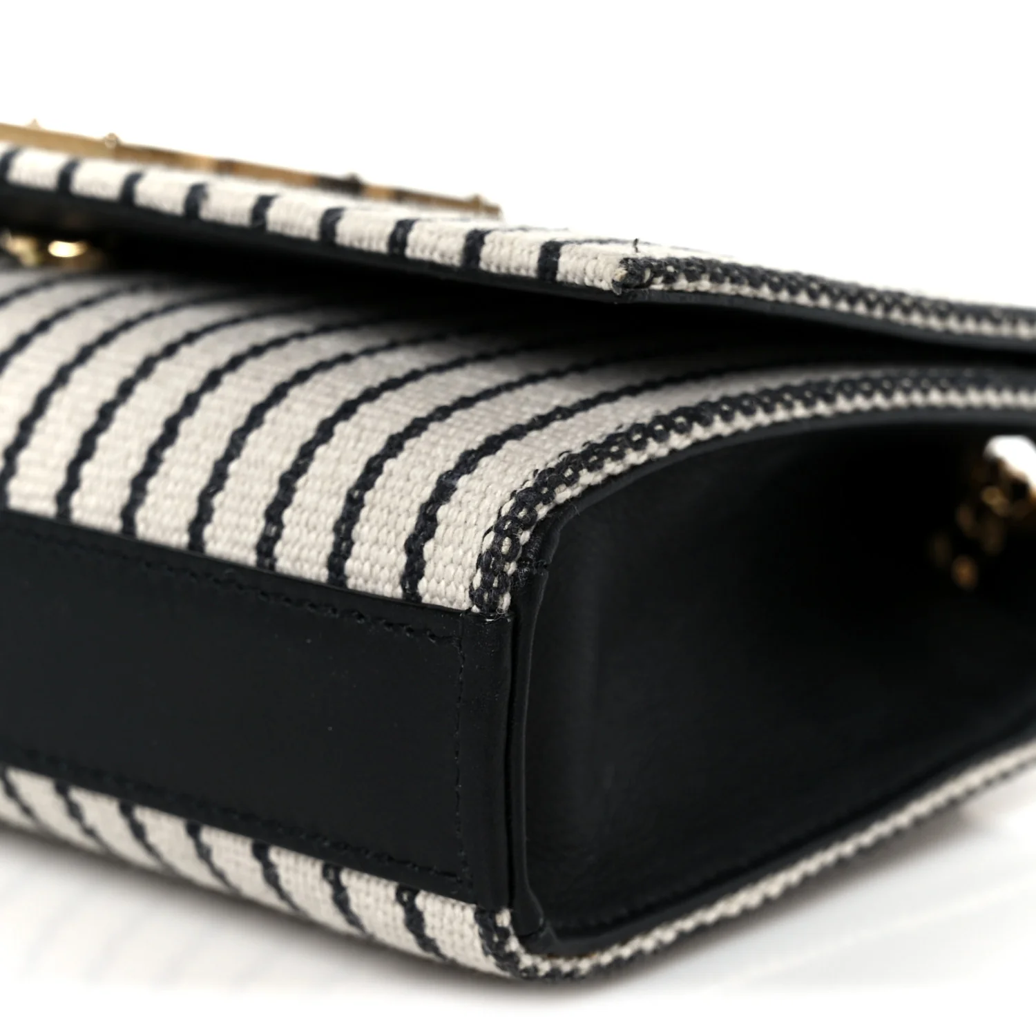 Canvas Small Striped Kate Satchel Grigio Multicolor - Image 11