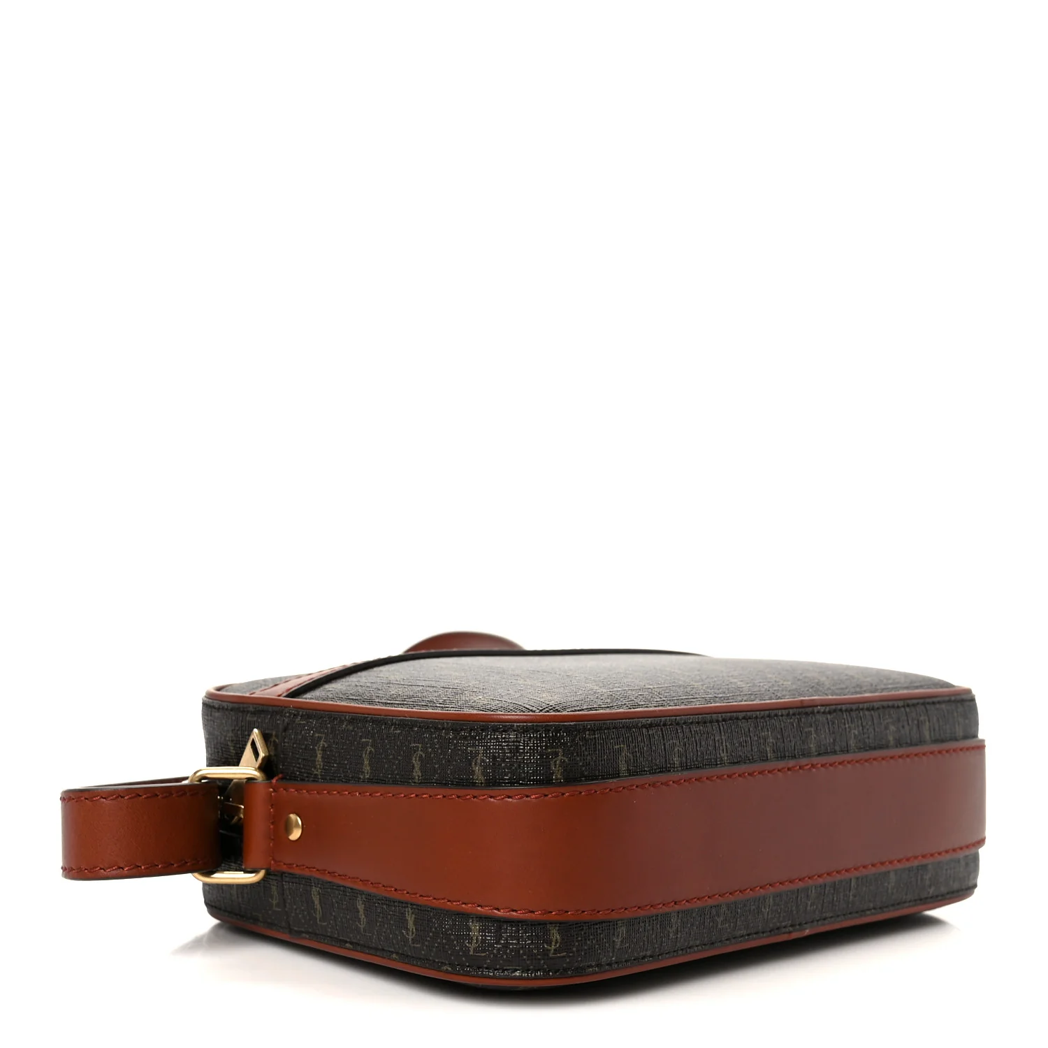 Canvas Smooth Calfskin Le Monogramme Camera Bag Chestnut - Image 4