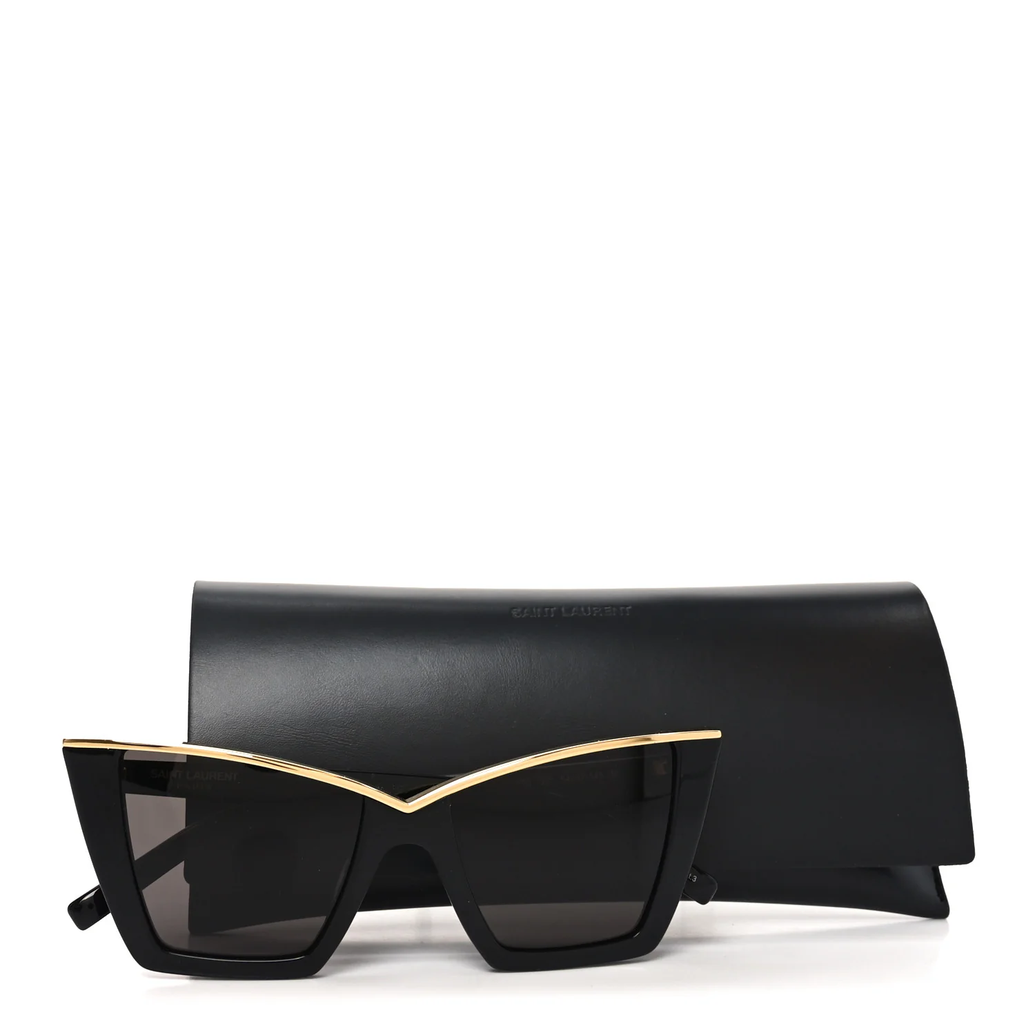 Cat Eye Kate SL570 Sunglasses Black - Image 8