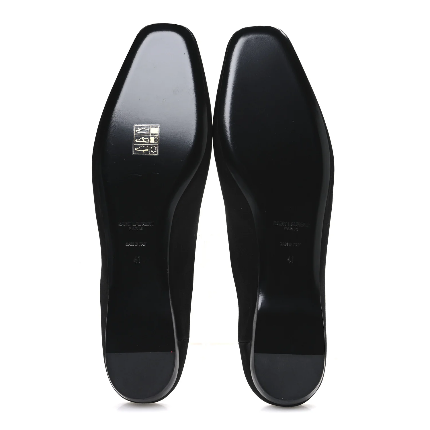Crepe Satin Lido Slip On Mule 41.5 Black - Image 7