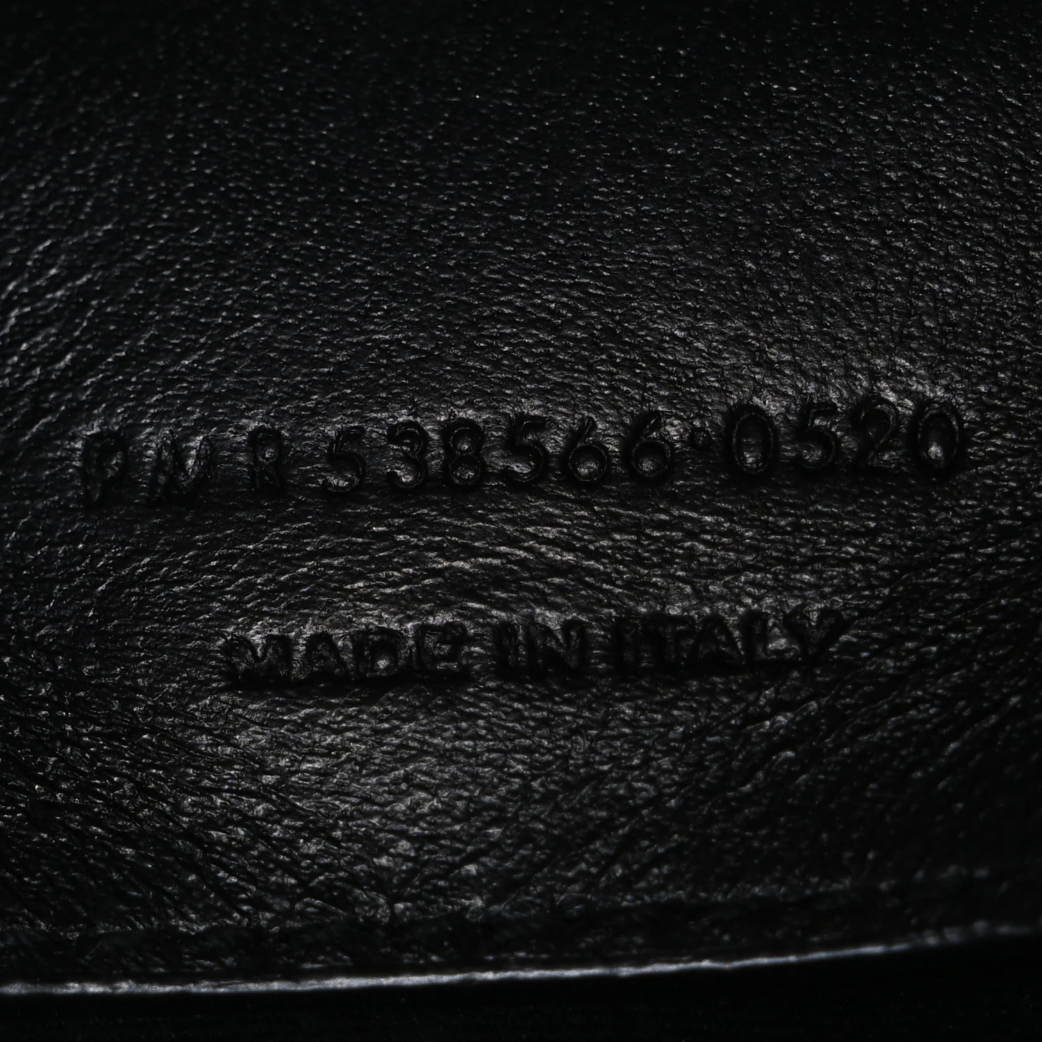 Crinkled Calfskin Matelasse Monogram Baby Niki Chain Satchel Black - Image 7