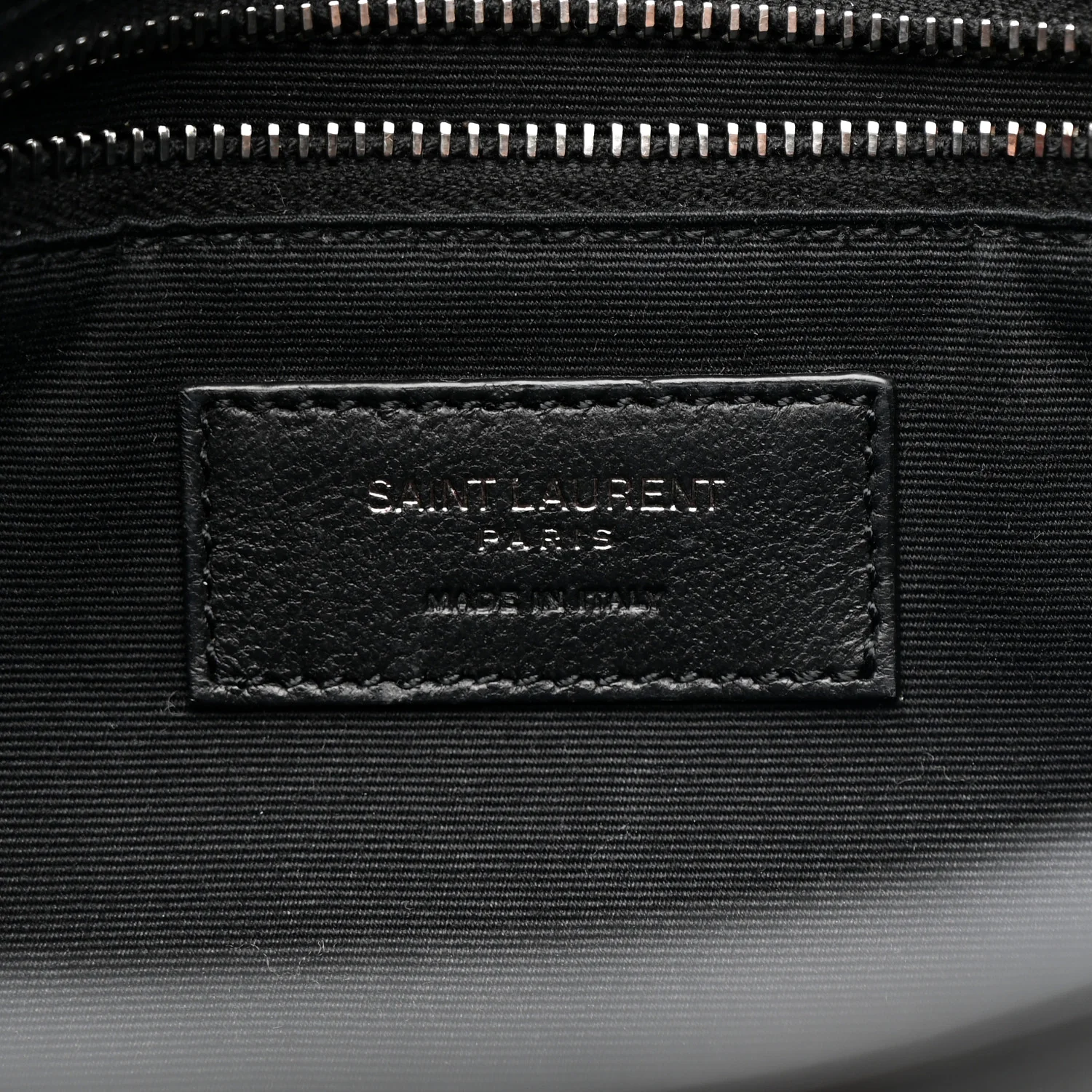 Crinkled Calfskin Matelasse Monogram Medium Niki Chain Satchel Black - Image 6