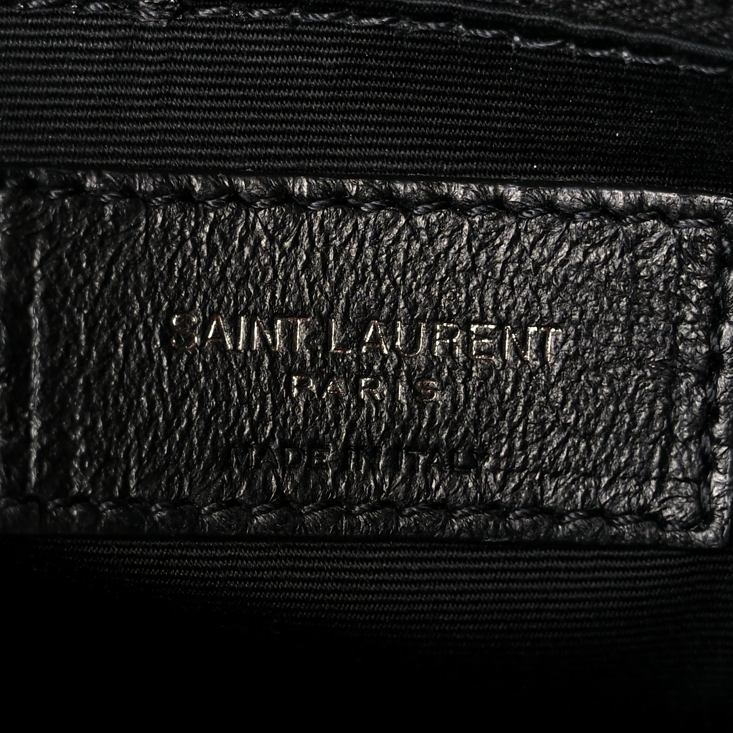Crinkled Calfskin Matelasse Monogram Medium Niki Shopper Tote Black - Image 6
