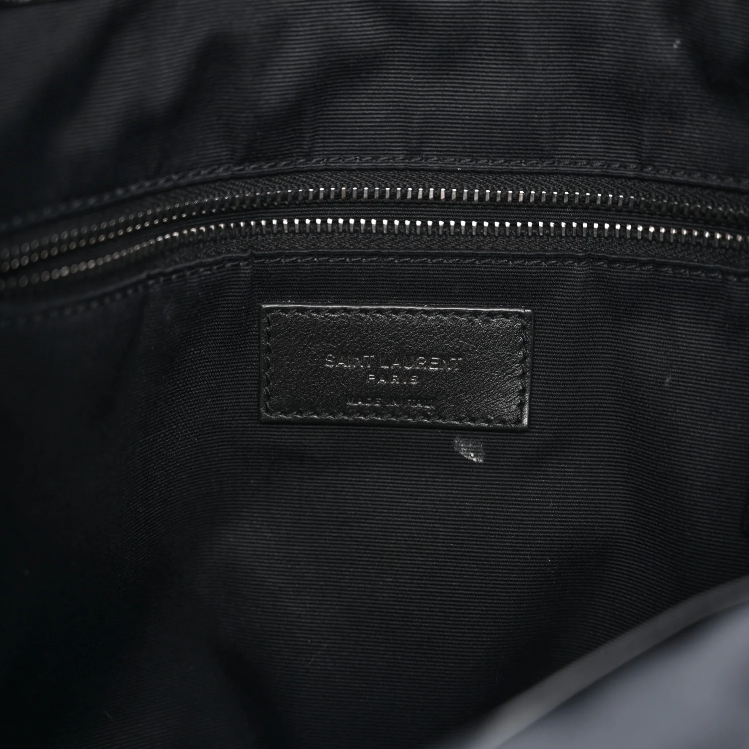 Crinkled Calfskin Matelasse Monogram Medium Niki Shopper Tote Black - Image 6