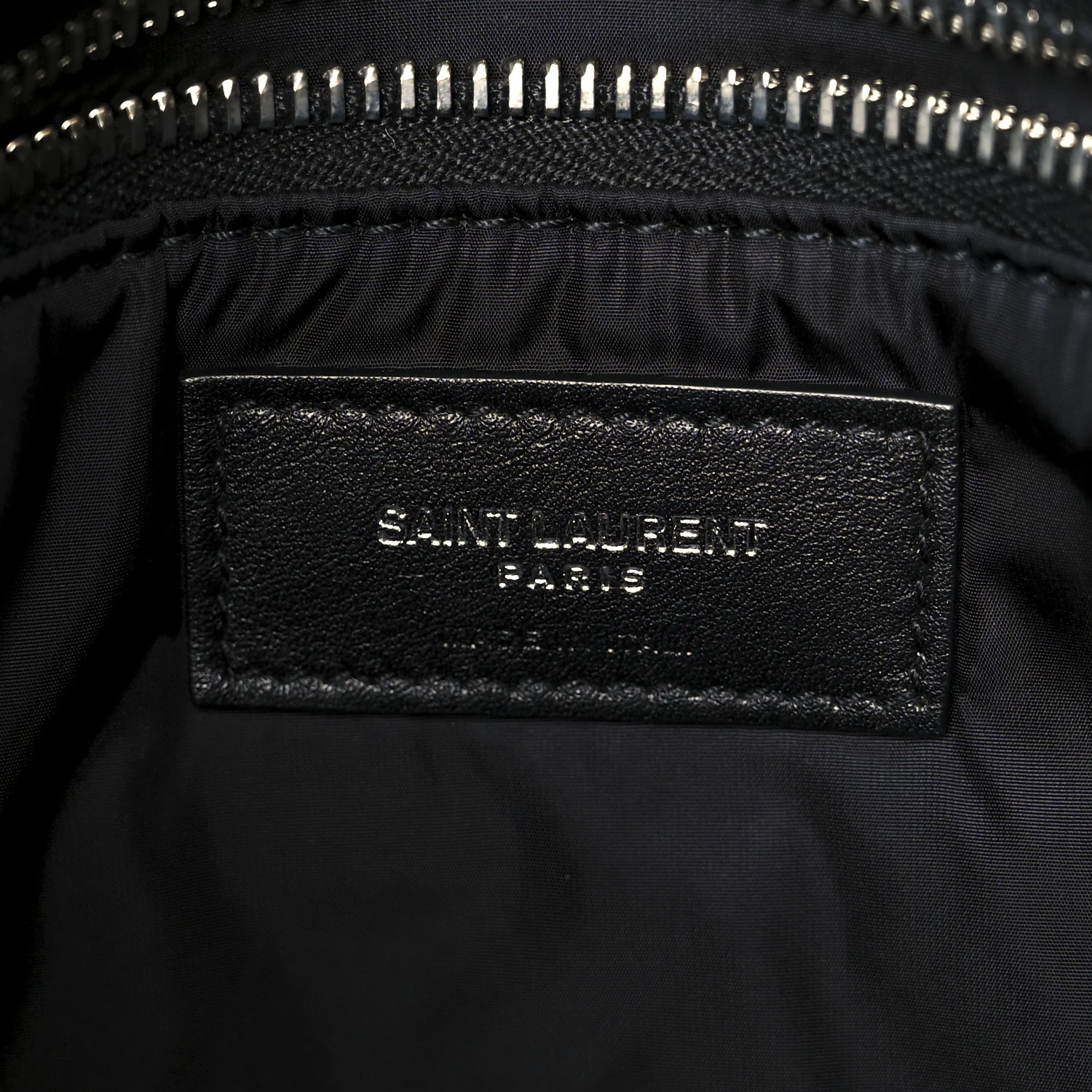 Econyl Nylon Lou Puffer Messenger Black - Image 6