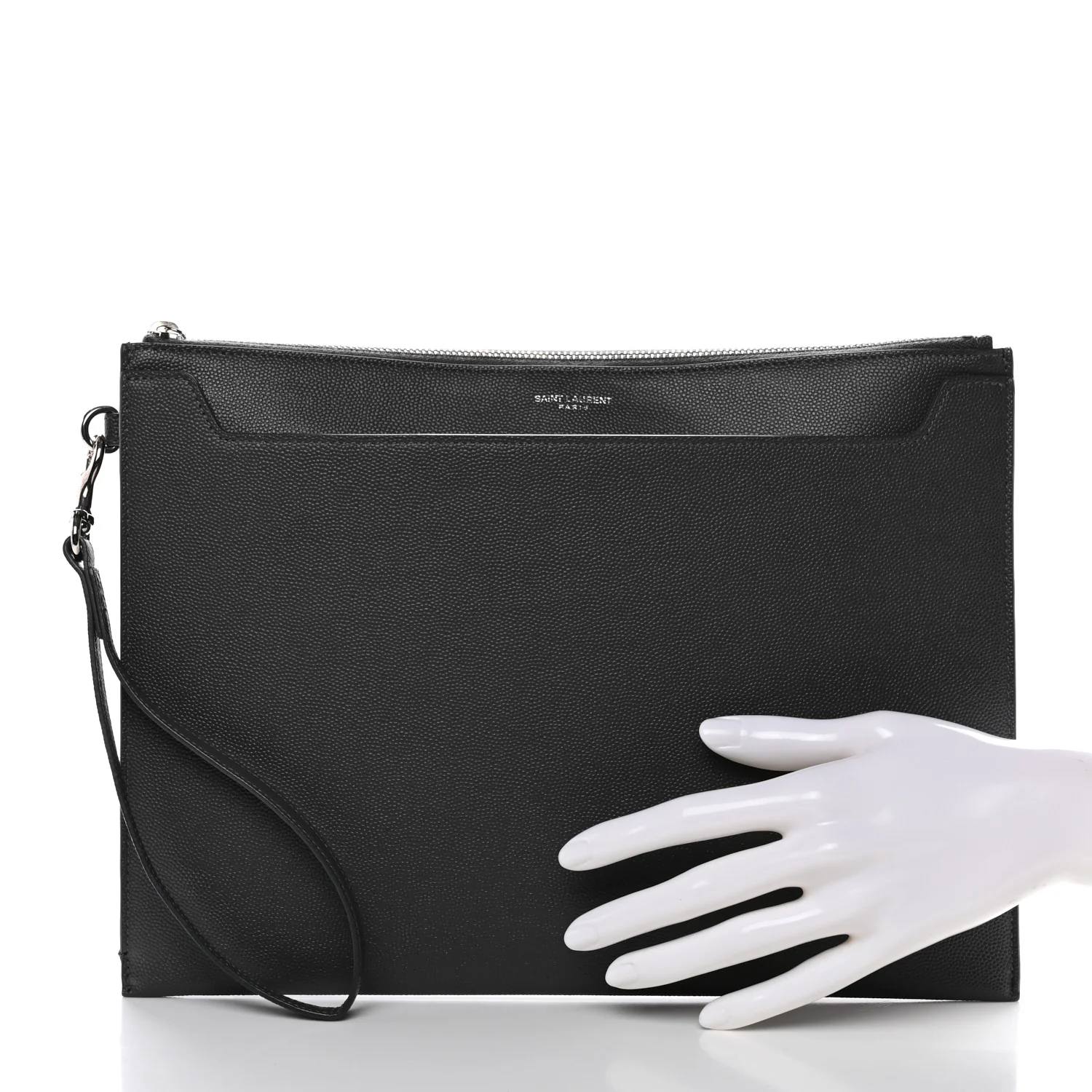 Grain De Poudre Catherine Wristlet Pouch Pebble - Image 2