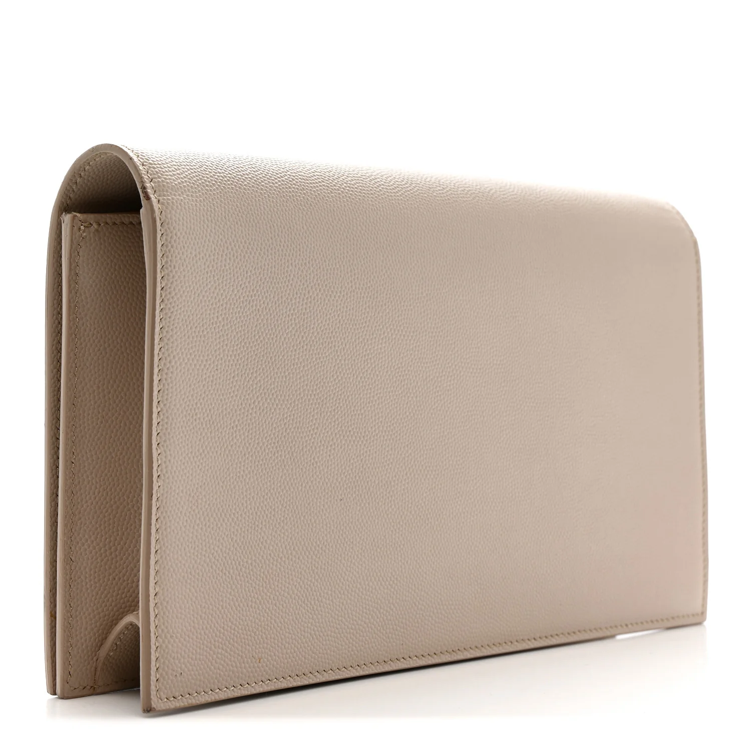 Grain De Poudre Classic Kate Monogram Clutch Nude Powder - Image 3