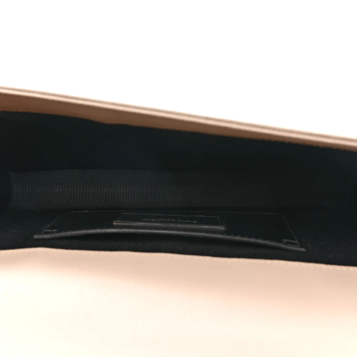 Grain De Poudre Classic Kate Monogram Clutch Nude Powder - Image 5