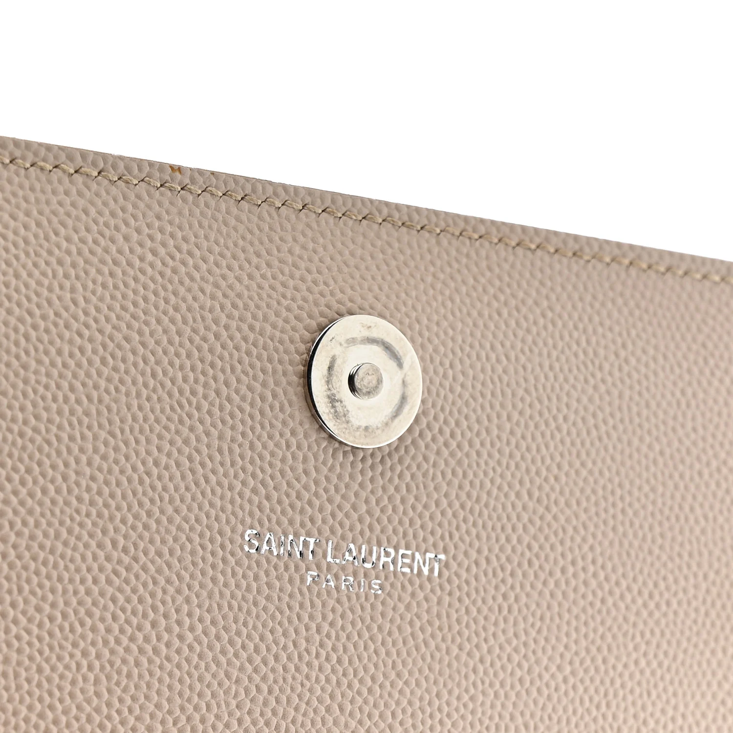 Grain De Poudre Classic Kate Monogram Clutch Nude Powder - Image 6