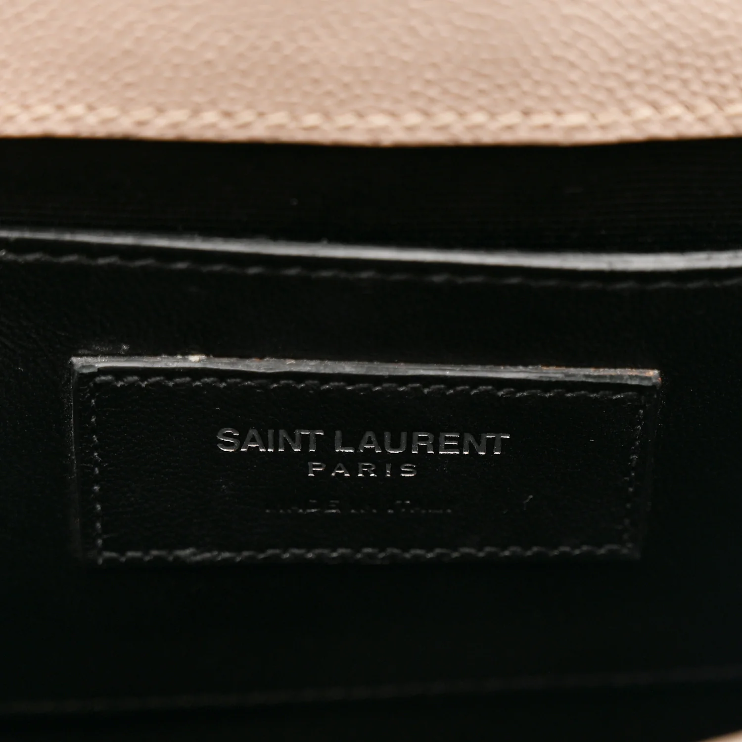 Grain De Poudre Classic Kate Monogram Clutch Nude Powder - Image 7