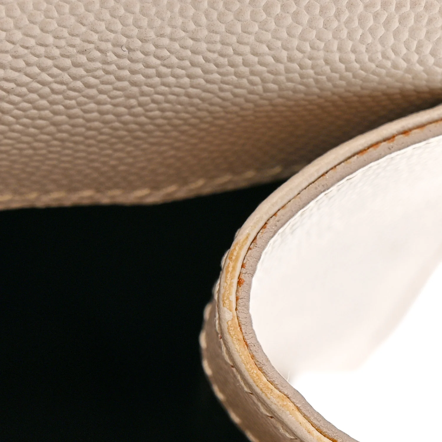 Grain De Poudre Classic Kate Monogram Clutch Nude Powder - Image 8