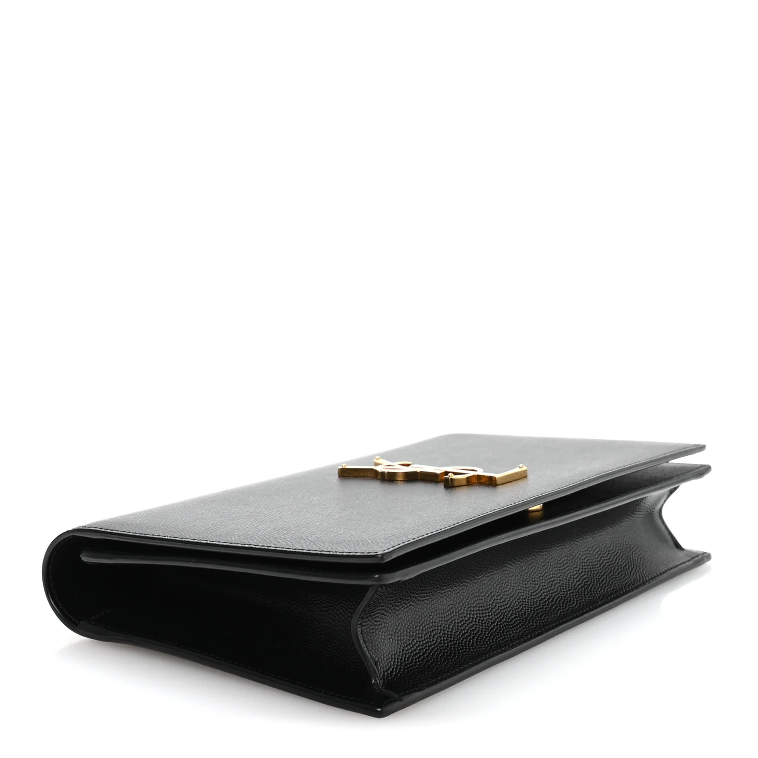 Grain De Poudre Classic Monogram Kate Clutch Black - Image 4