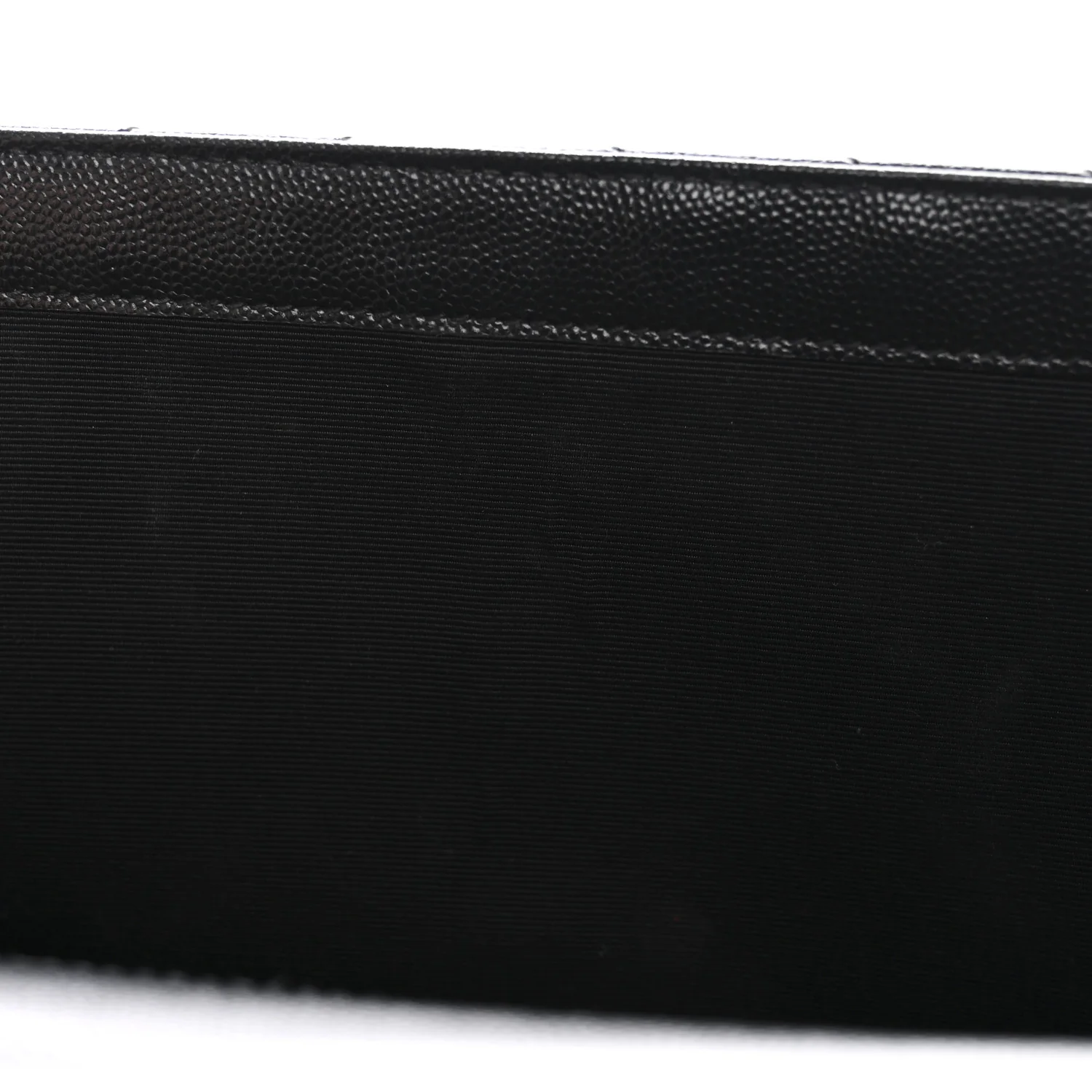 Grain De Poudre Matelasse Chevron Large Monogram Satchel Black - Image 5