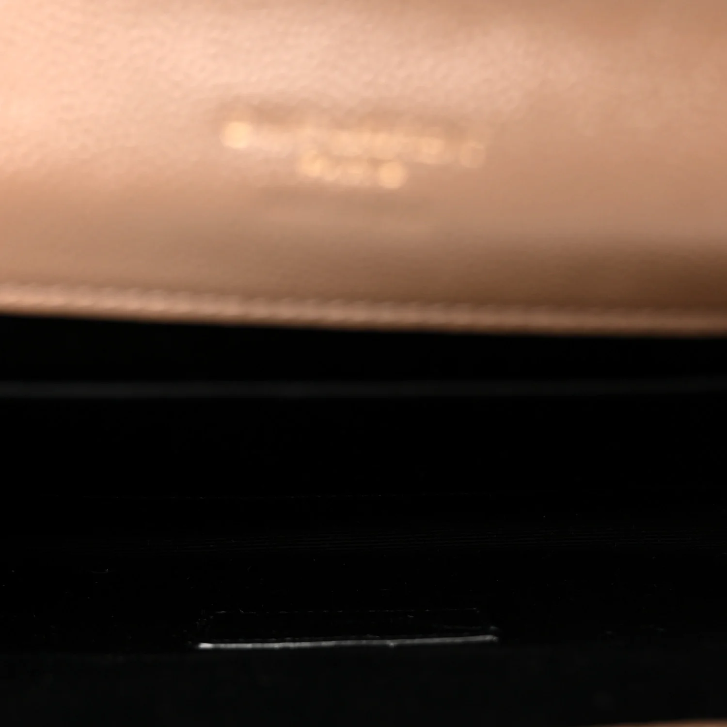 Grain De Poudre Matelasse Chevron Monogram Cassandre Flap Pouch Taupe - Image 5